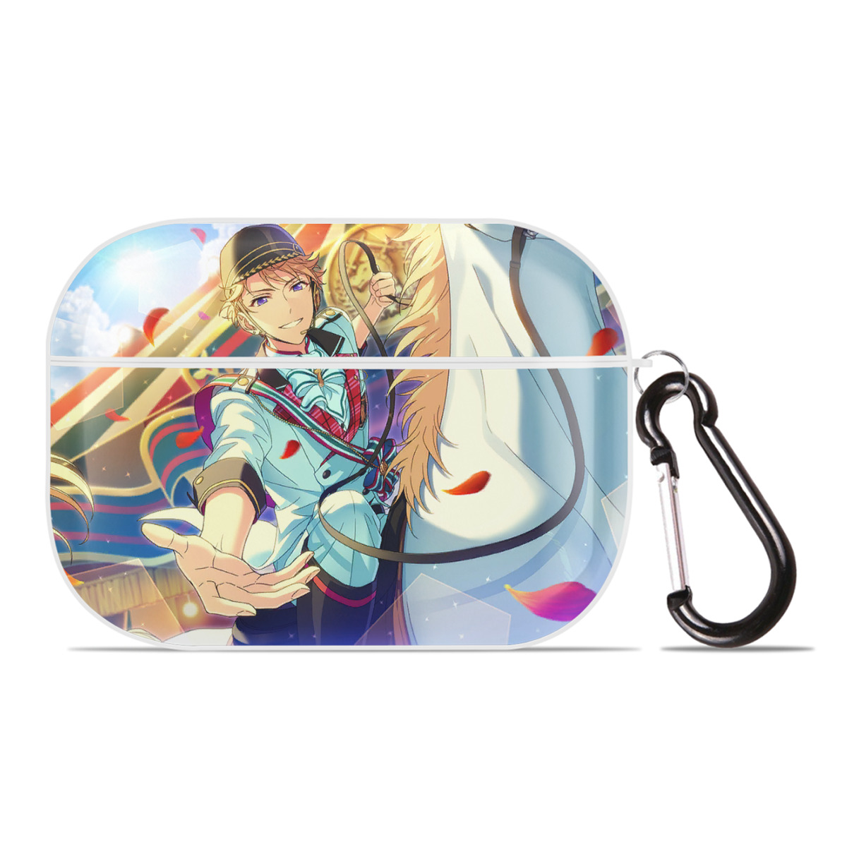 （画像用） あんさんぶるスターズ! Ensemble Stars 【AirPods Pro用】ハードシェル保護ケース 耐衝撃・防指紋・カラビナ付き商品仕様