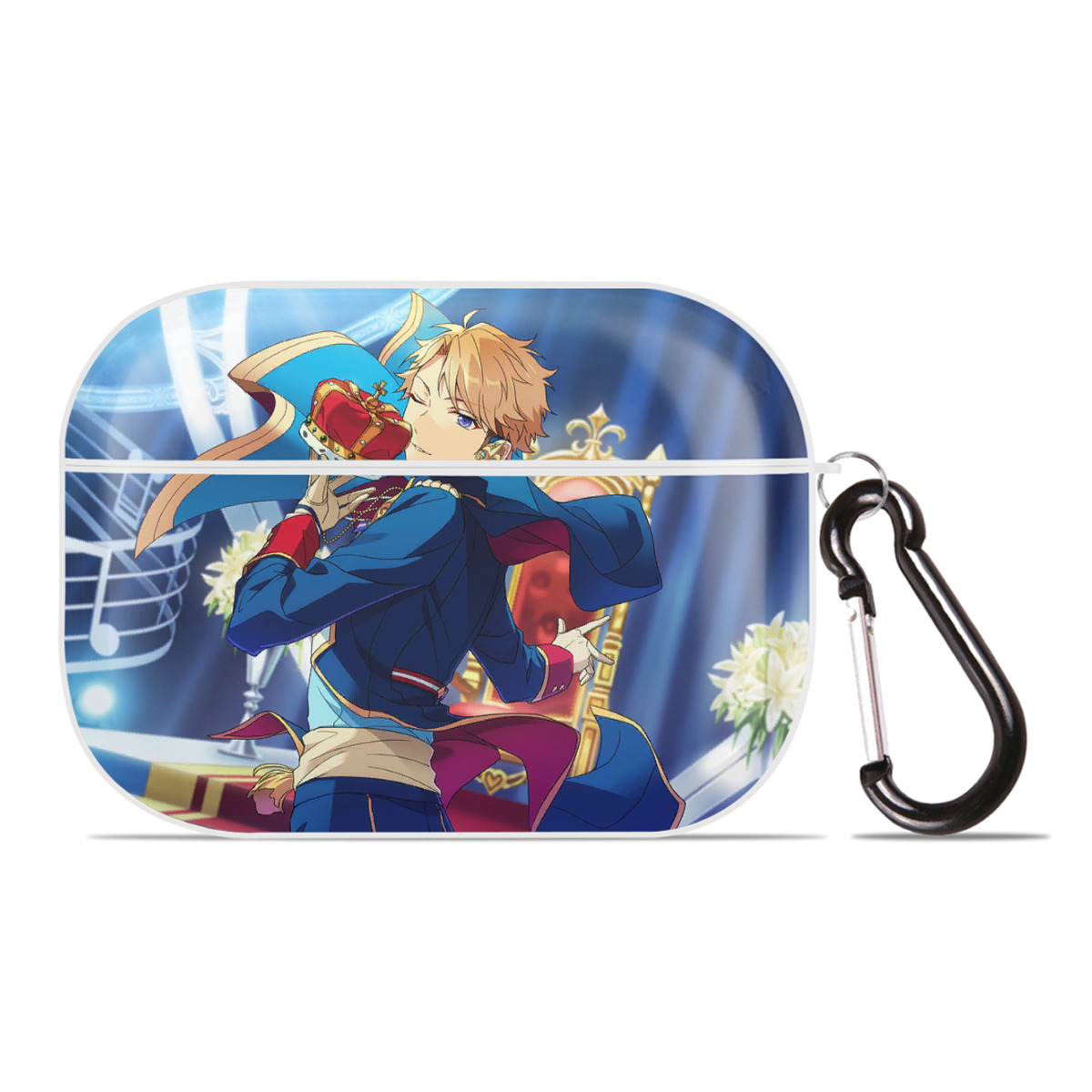（画像用） あんさんぶるスターズ! Ensemble Stars 【AirPods Pro用】ハードシェル保護ケース 耐衝撃・防指紋・カラビナ付き商品仕様