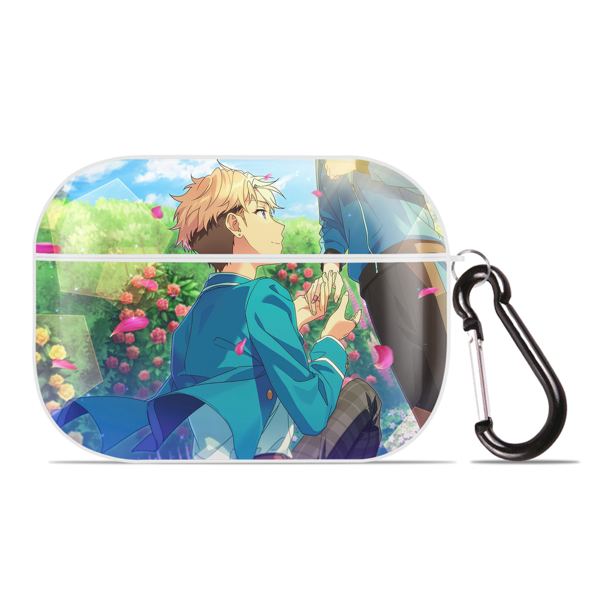 （画像用） あんさんぶるスターズ! Ensemble Stars 【AirPods Pro用】ハードシェル保護ケース 耐衝撃・防指紋・カラビナ付き商品仕様