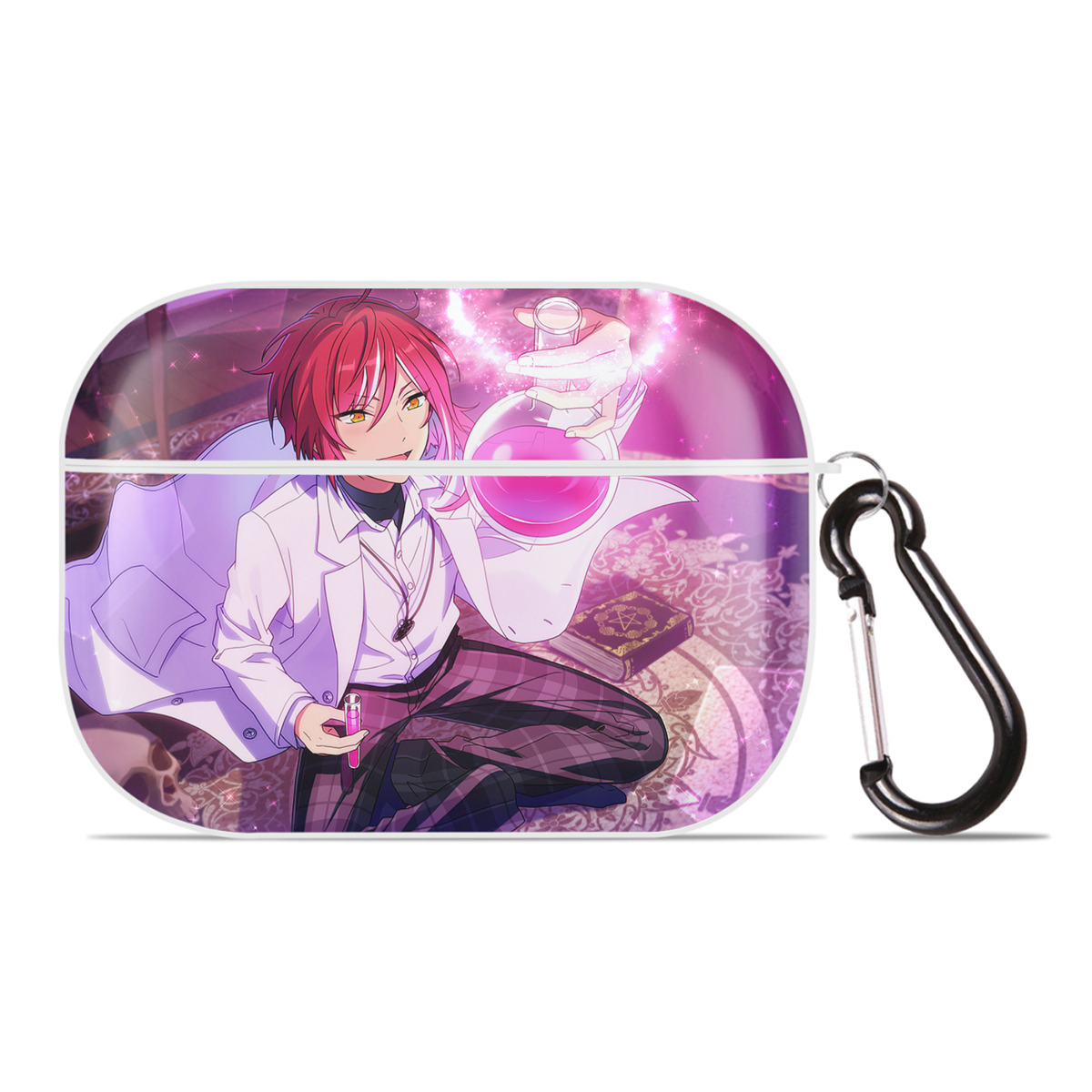 （画像用） あんさんぶるスターズ! Ensemble Stars 【AirPods Pro用】ハードシェル保護ケース 耐衝撃・防指紋・カラビナ付き商品仕様