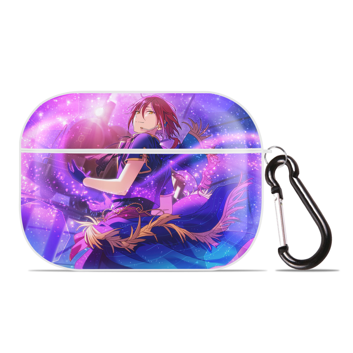 （画像用） あんさんぶるスターズ! Ensemble Stars 【AirPods Pro用】ハードシェル保護ケース 耐衝撃・防指紋・カラビナ付き商品仕様