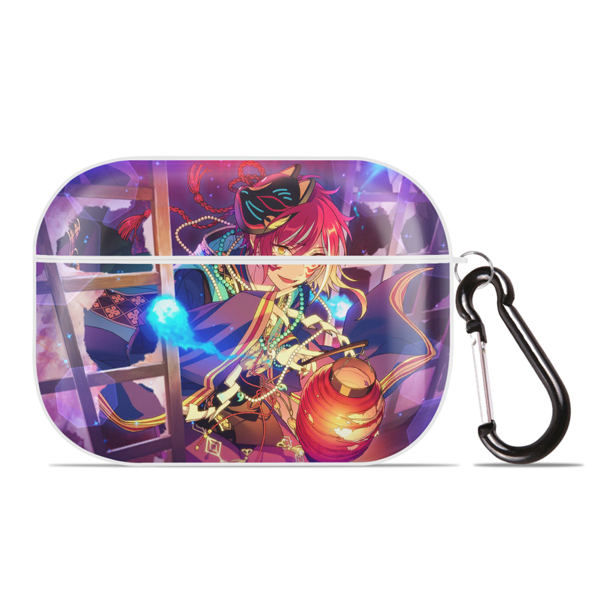 （画像用） あんさんぶるスターズ! Ensemble Stars 【AirPods Pro用】ハードシェル保護ケース 耐衝撃・防指紋・カラビナ付き商品仕様