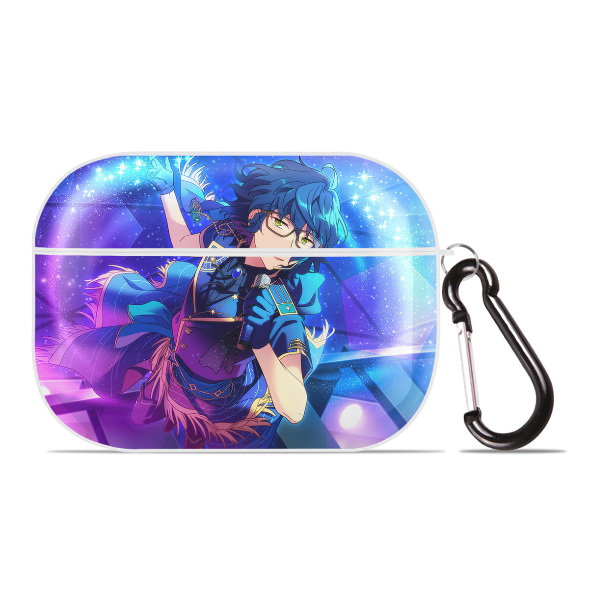 （画像用） あんさんぶるスターズ! Ensemble Stars 【AirPods Pro用】ハードシェル保護ケース 耐衝撃・防指紋・カラビナ付き商品仕様