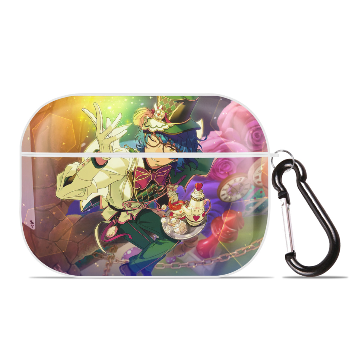 （画像用） あんさんぶるスターズ! Ensemble Stars 【AirPods Pro用】ハードシェル保護ケース 耐衝撃・防指紋・カラビナ付き商品仕様