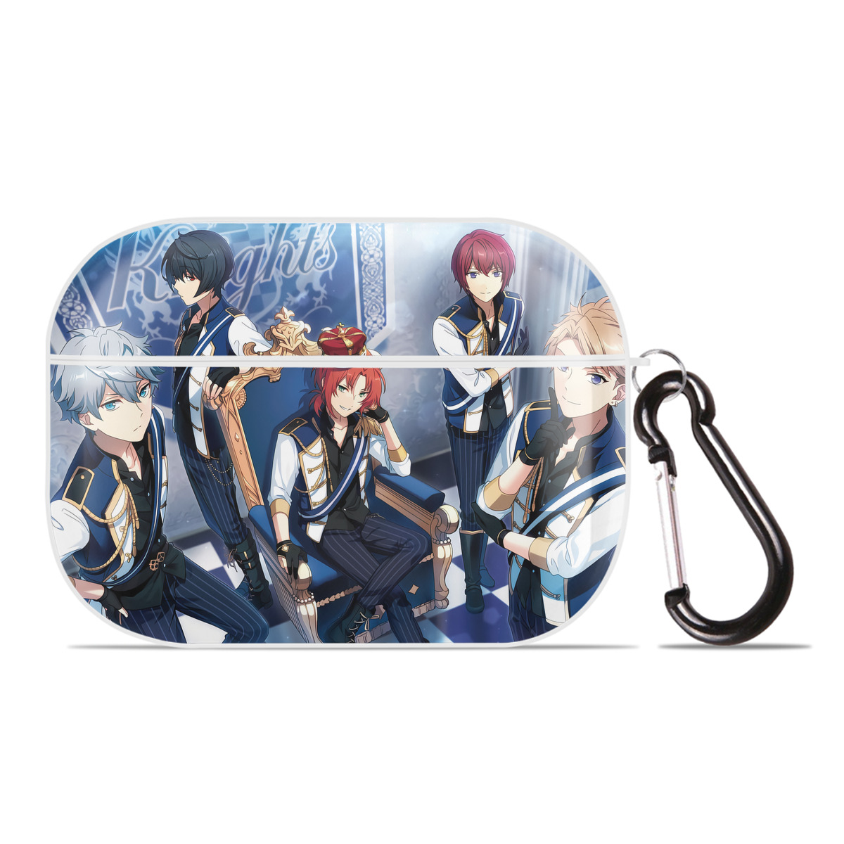 （画像用） あんさんぶるスターズ! Ensemble Stars 【AirPods Pro用】ハードシェル保護ケース 耐衝撃・防指紋・カラビナ付き商品仕様