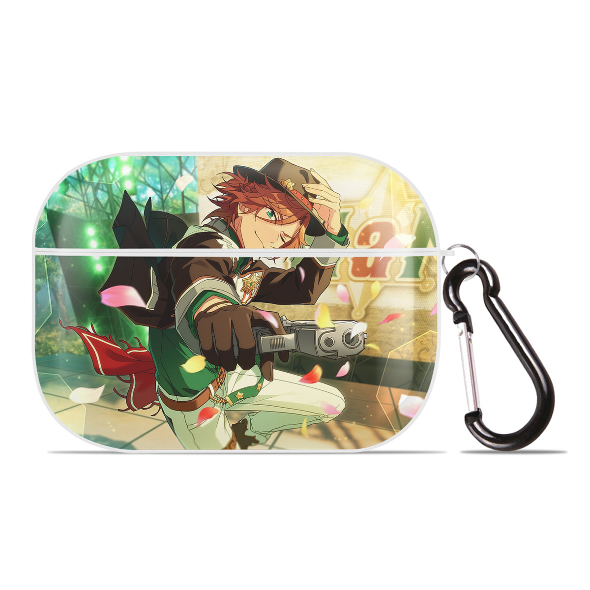 （画像用） あんさんぶるスターズ! Ensemble Stars 【AirPods Pro用】ハードシェル保護ケース 耐衝撃・防指紋・カラビナ付き商品仕様