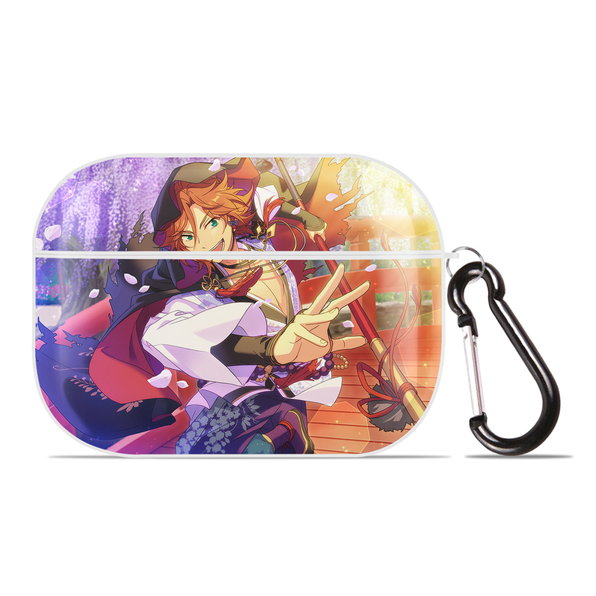 （画像用） あんさんぶるスターズ! Ensemble Stars 【AirPods Pro用】ハードシェル保護ケース 耐衝撃・防指紋・カラビナ付き商品仕様
