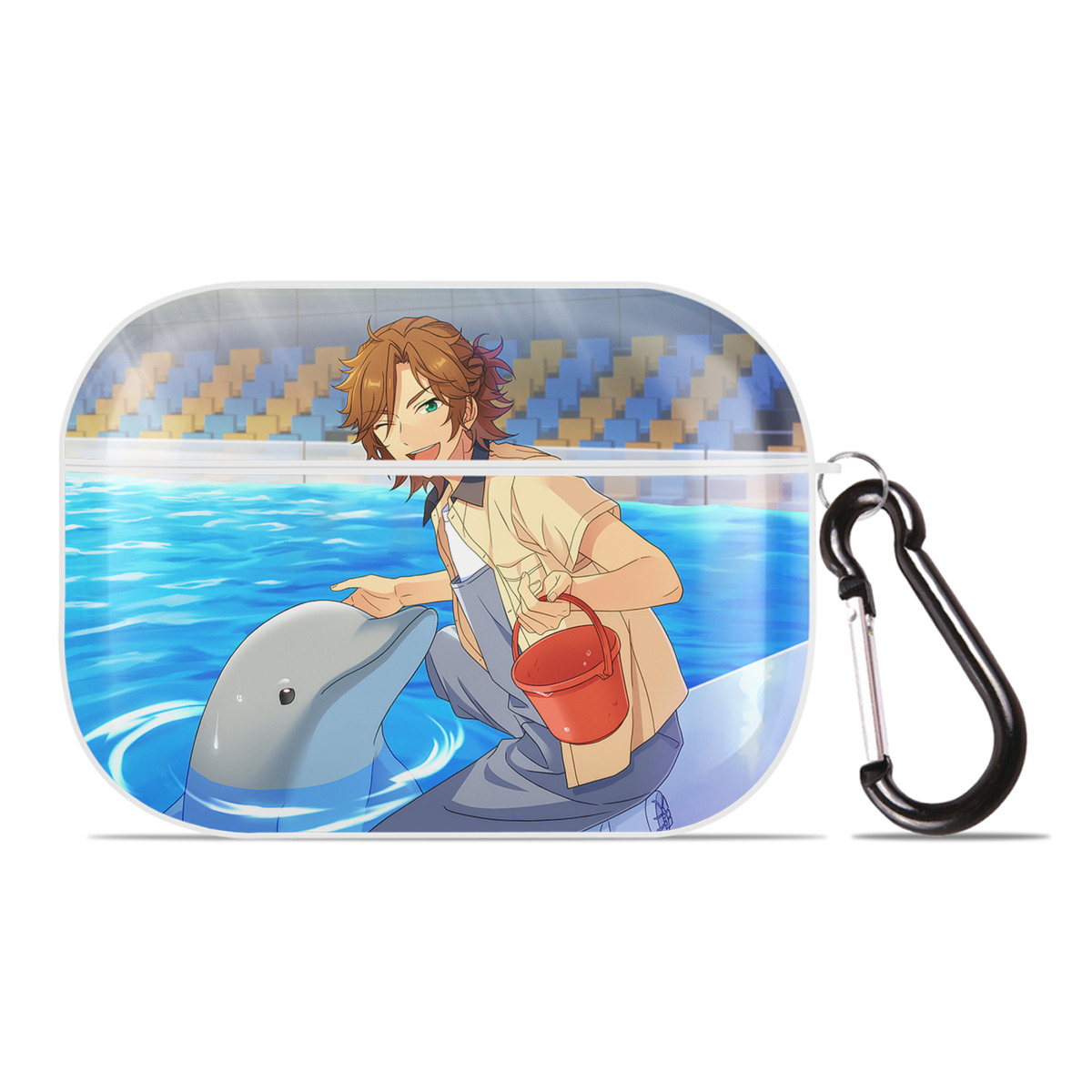 （画像用） あんさんぶるスターズ! Ensemble Stars 【AirPods Pro用】ハードシェル保護ケース 耐衝撃・防指紋・カラビナ付き商品仕様