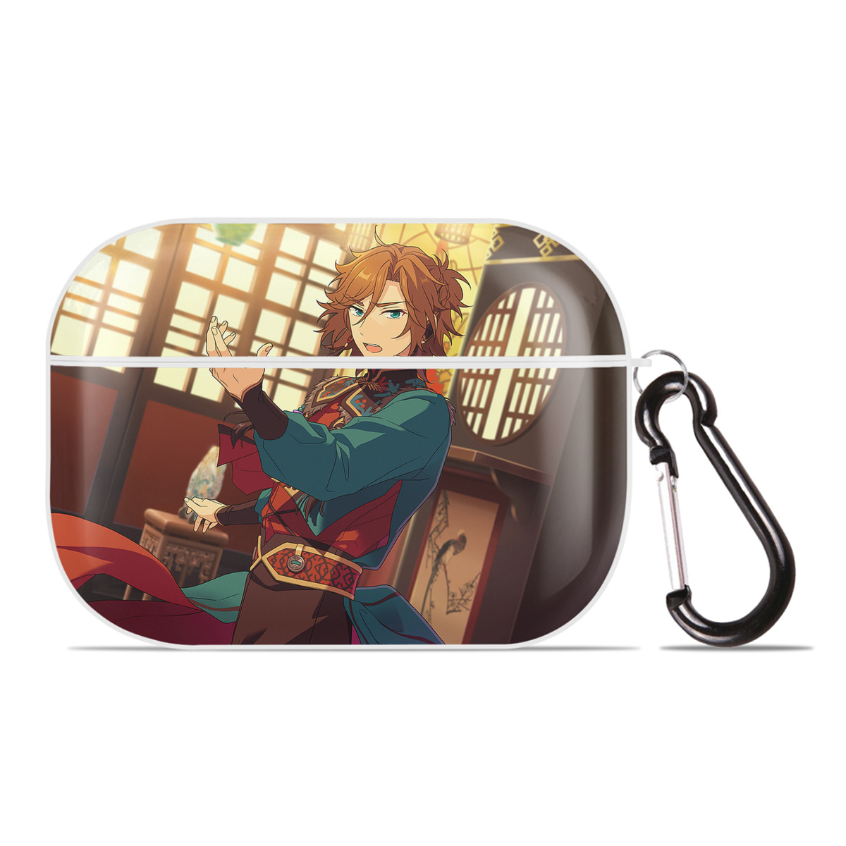 （画像用） あんさんぶるスターズ! Ensemble Stars 【AirPods Pro用】ハードシェル保護ケース 耐衝撃・防指紋・カラビナ付き商品仕様
