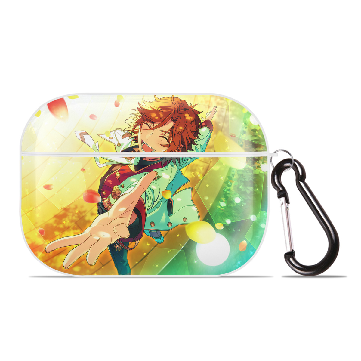 （画像用） あんさんぶるスターズ! Ensemble Stars 【AirPods Pro用】ハードシェル保護ケース 耐衝撃・防指紋・カラビナ付き商品仕様