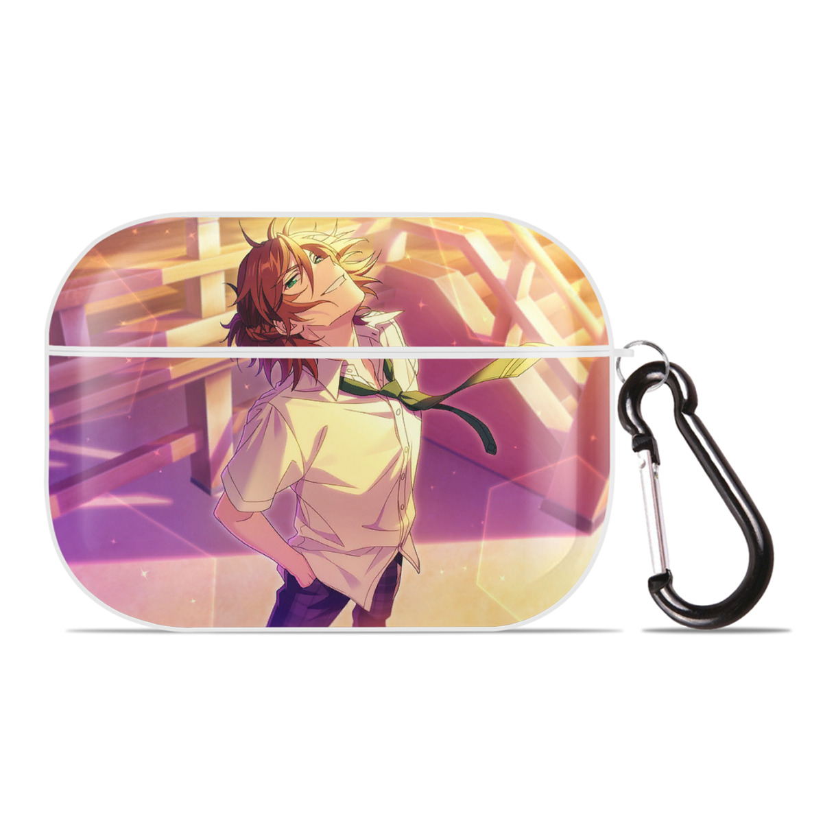 （画像用） あんさんぶるスターズ! Ensemble Stars 【AirPods Pro用】ハードシェル保護ケース 耐衝撃・防指紋・カラビナ付き商品仕様