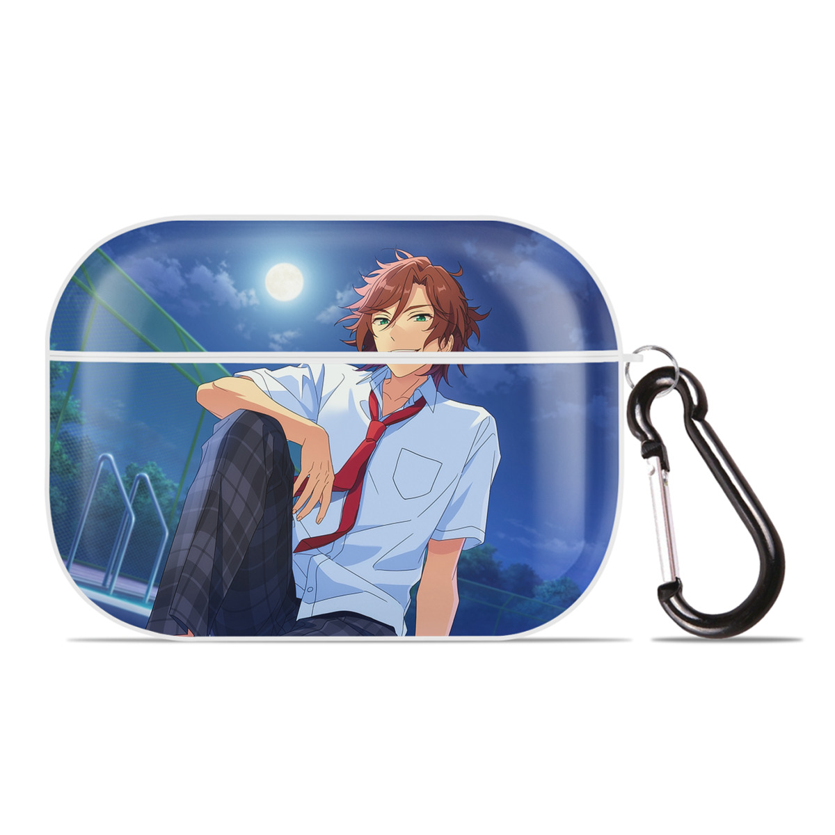 （画像用） あんさんぶるスターズ! Ensemble Stars 【AirPods Pro用】ハードシェル保護ケース 耐衝撃・防指紋・カラビナ付き商品仕様