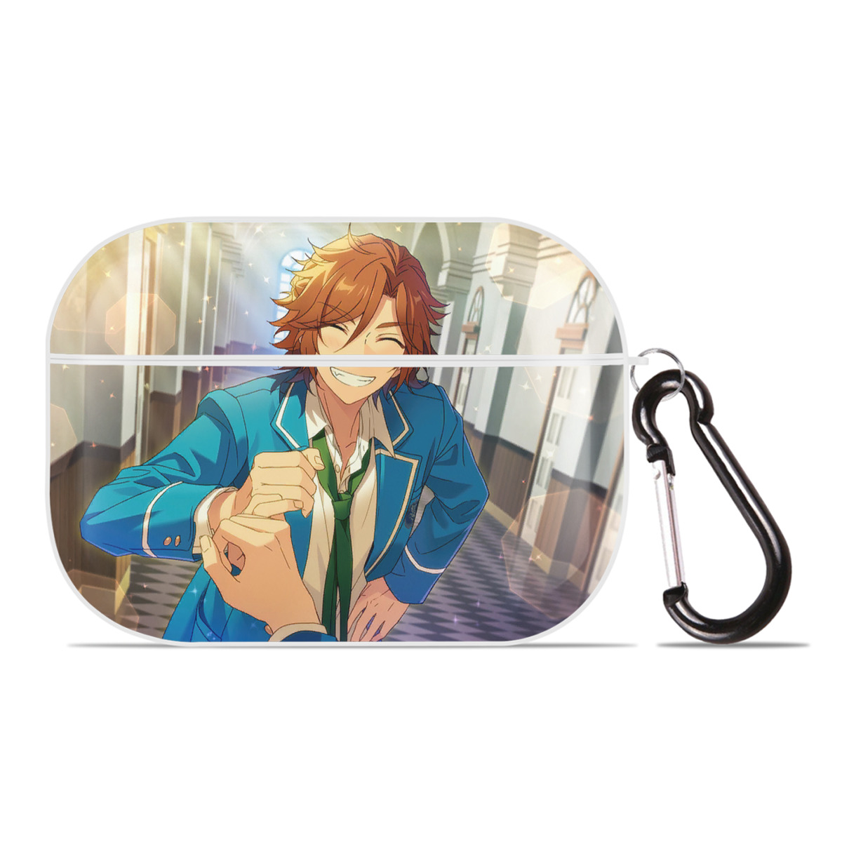 （画像用） あんさんぶるスターズ! Ensemble Stars 【AirPods Pro用】ハードシェル保護ケース 耐衝撃・防指紋・カラビナ付き商品仕様