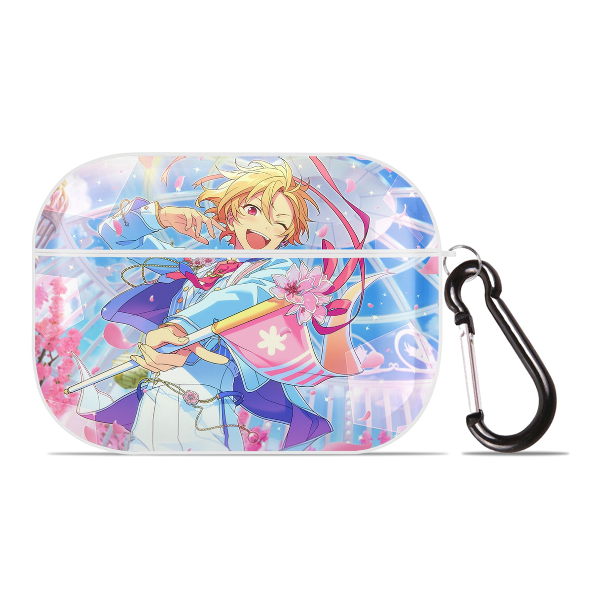（画像用） あんさんぶるスターズ! Ensemble Stars 【AirPods Pro用】ハードシェル保護ケース 耐衝撃・防指紋・カラビナ付き商品仕様