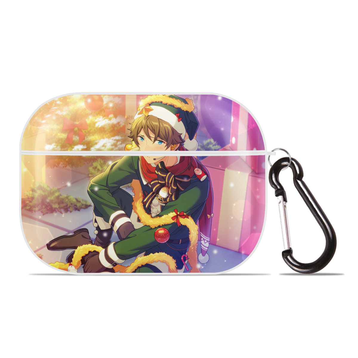 （画像用） あんさんぶるスターズ! Ensemble Stars 【AirPods Pro用】ハードシェル保護ケース 耐衝撃・防指紋・カラビナ付き商品仕様