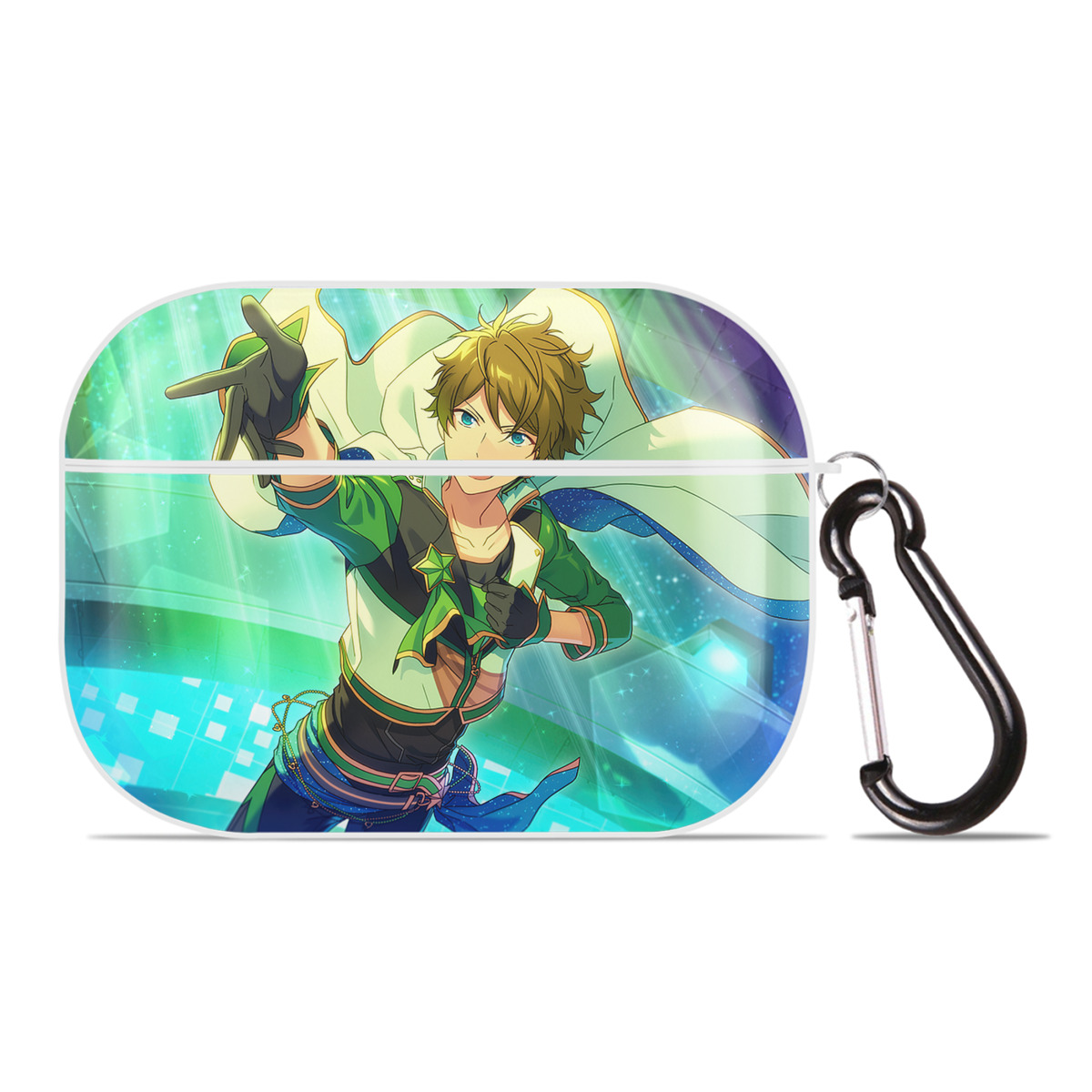 （画像用） あんさんぶるスターズ! Ensemble Stars 【AirPods Pro用】ハードシェル保護ケース 耐衝撃・防指紋・カラビナ付き商品仕様