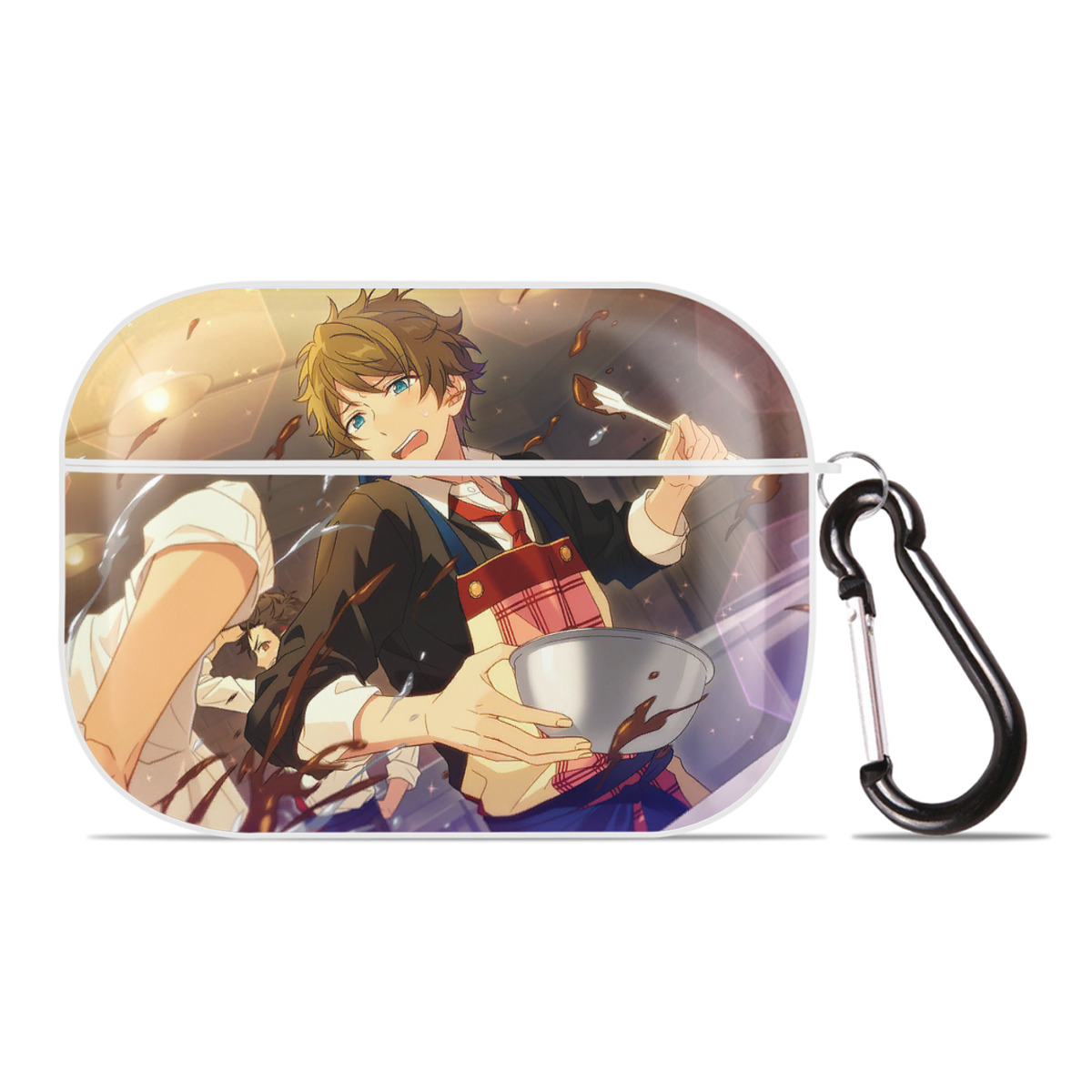 （画像用） あんさんぶるスターズ! Ensemble Stars 【AirPods Pro用】ハードシェル保護ケース 耐衝撃・防指紋・カラビナ付き商品仕様