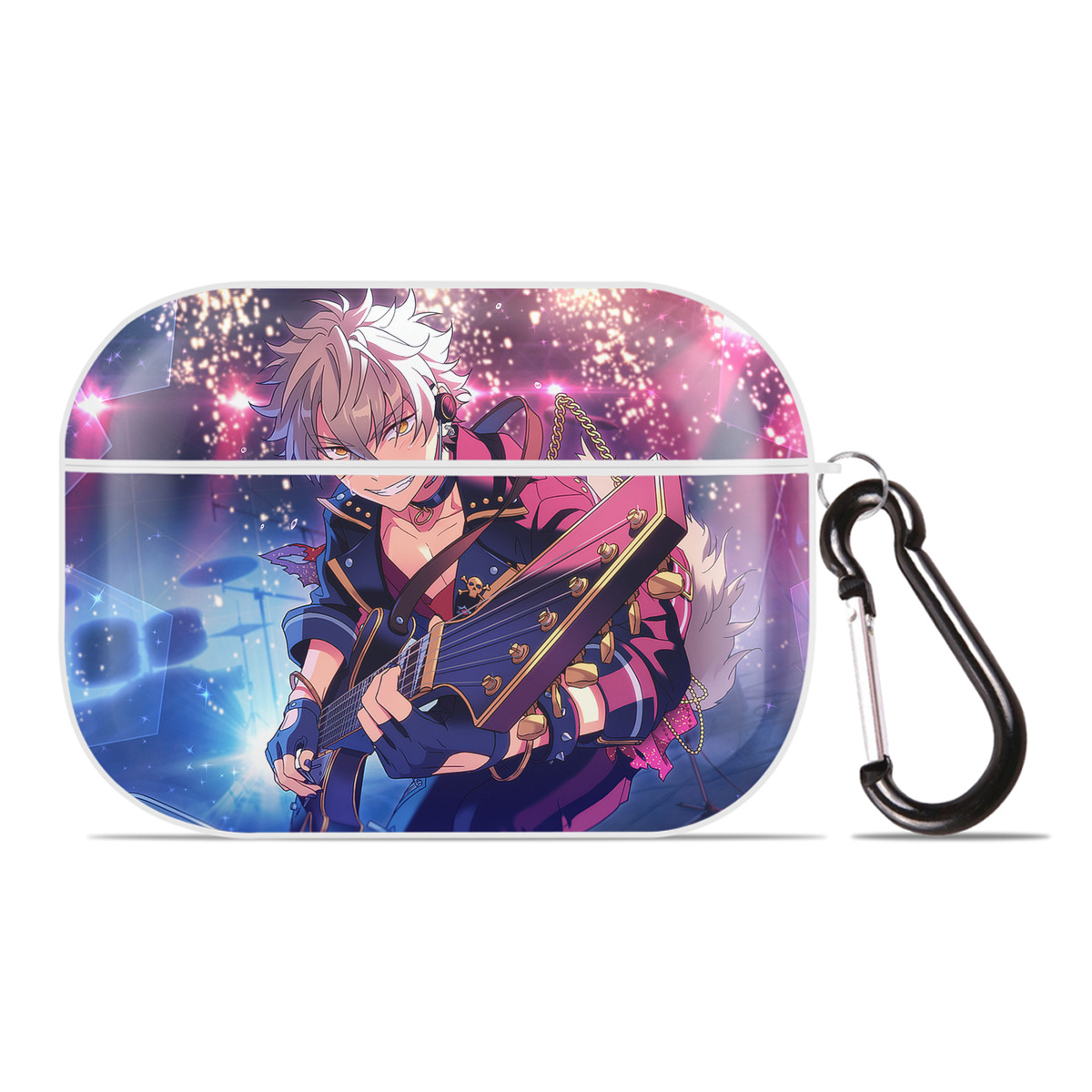 （画像用） あんさんぶるスターズ! Ensemble Stars 【AirPods Pro用】ハードシェル保護ケース 耐衝撃・防指紋・カラビナ付き商品仕様