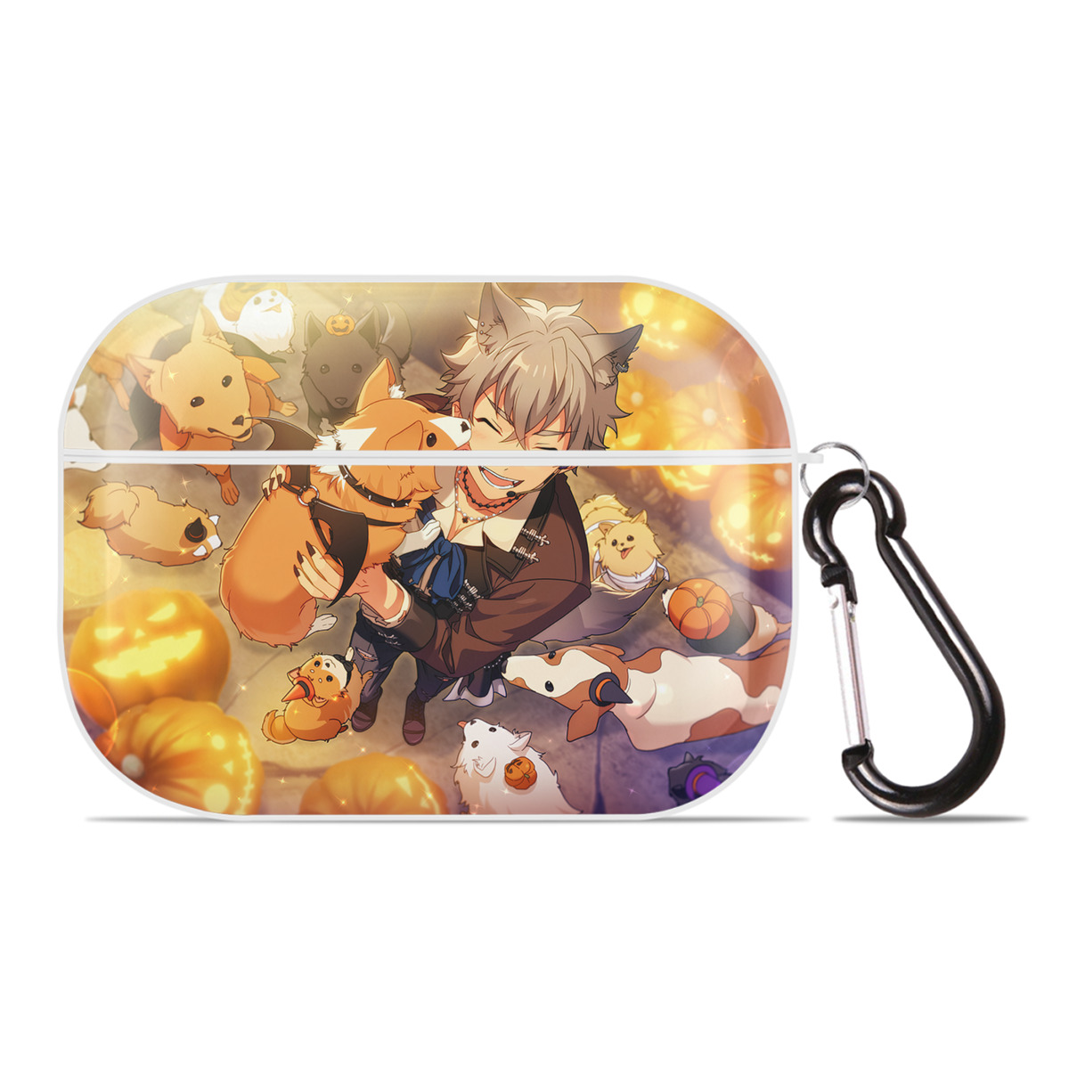 （画像用） あんさんぶるスターズ! Ensemble Stars 【AirPods Pro用】ハードシェル保護ケース 耐衝撃・防指紋・カラビナ付き商品仕様