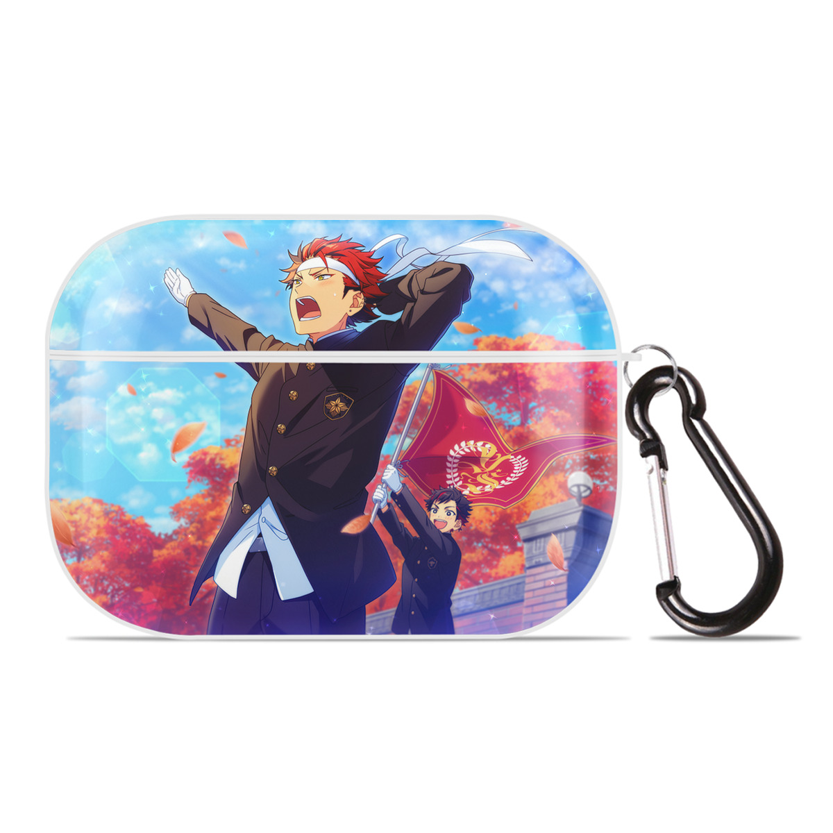 （画像用） あんさんぶるスターズ! Ensemble Stars 【AirPods Pro用】ハードシェル保護ケース 耐衝撃・防指紋・カラビナ付き商品仕様