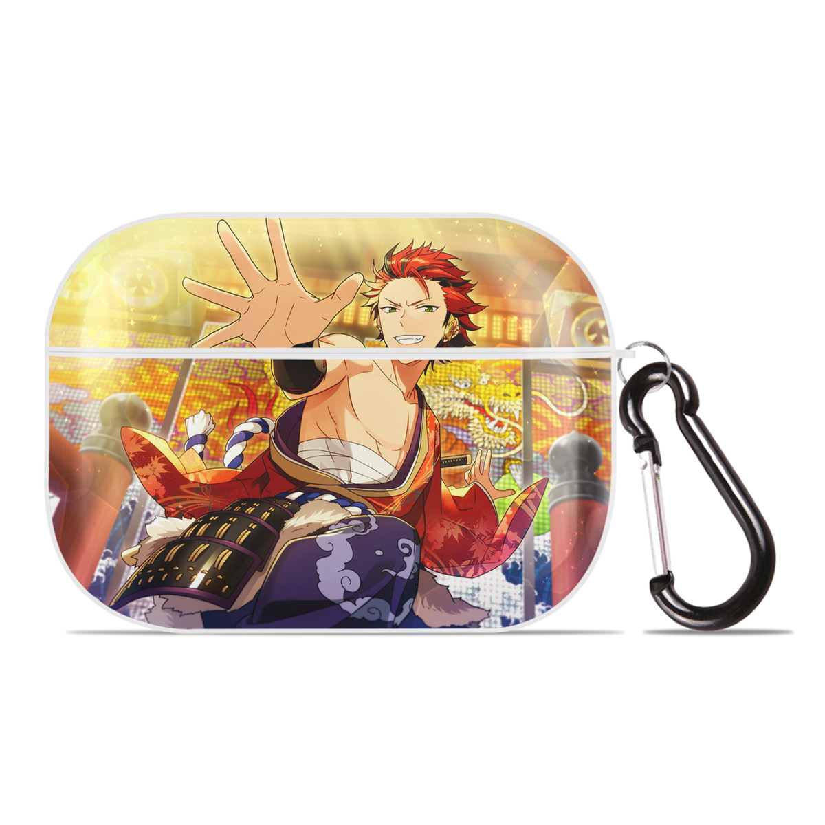 （画像用） あんさんぶるスターズ! Ensemble Stars 【AirPods Pro用】ハードシェル保護ケース 耐衝撃・防指紋・カラビナ付き商品仕様