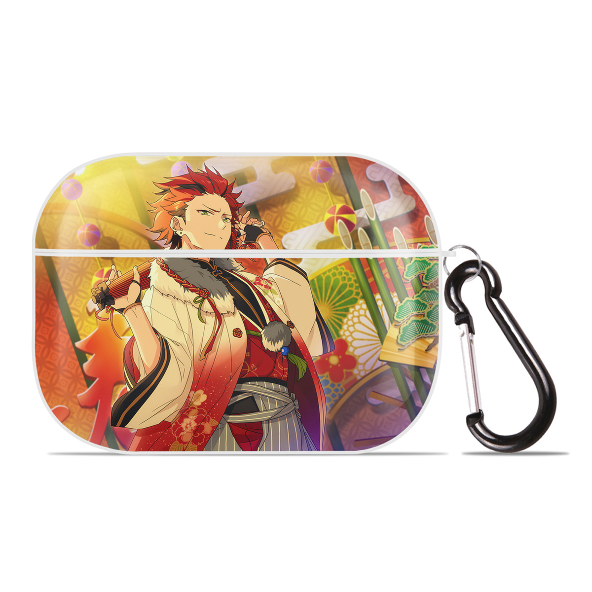 （画像用） あんさんぶるスターズ! Ensemble Stars 【AirPods Pro用】ハードシェル保護ケース 耐衝撃・防指紋・カラビナ付き商品仕様