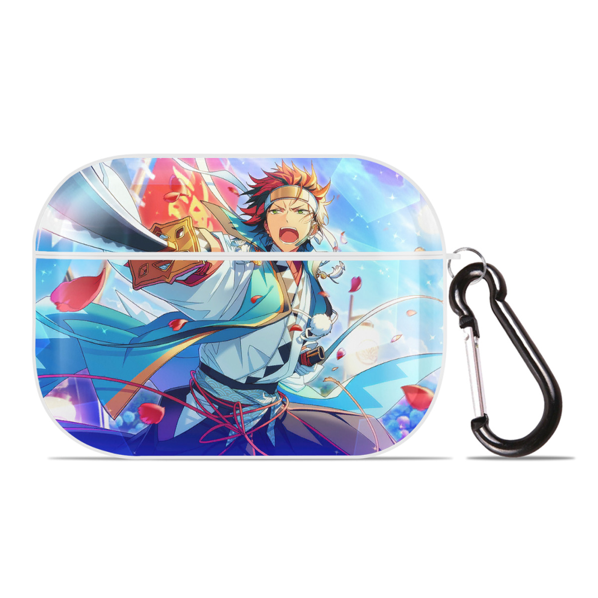 （画像用） あんさんぶるスターズ! Ensemble Stars 【AirPods Pro用】ハードシェル保護ケース 耐衝撃・防指紋・カラビナ付き商品仕様