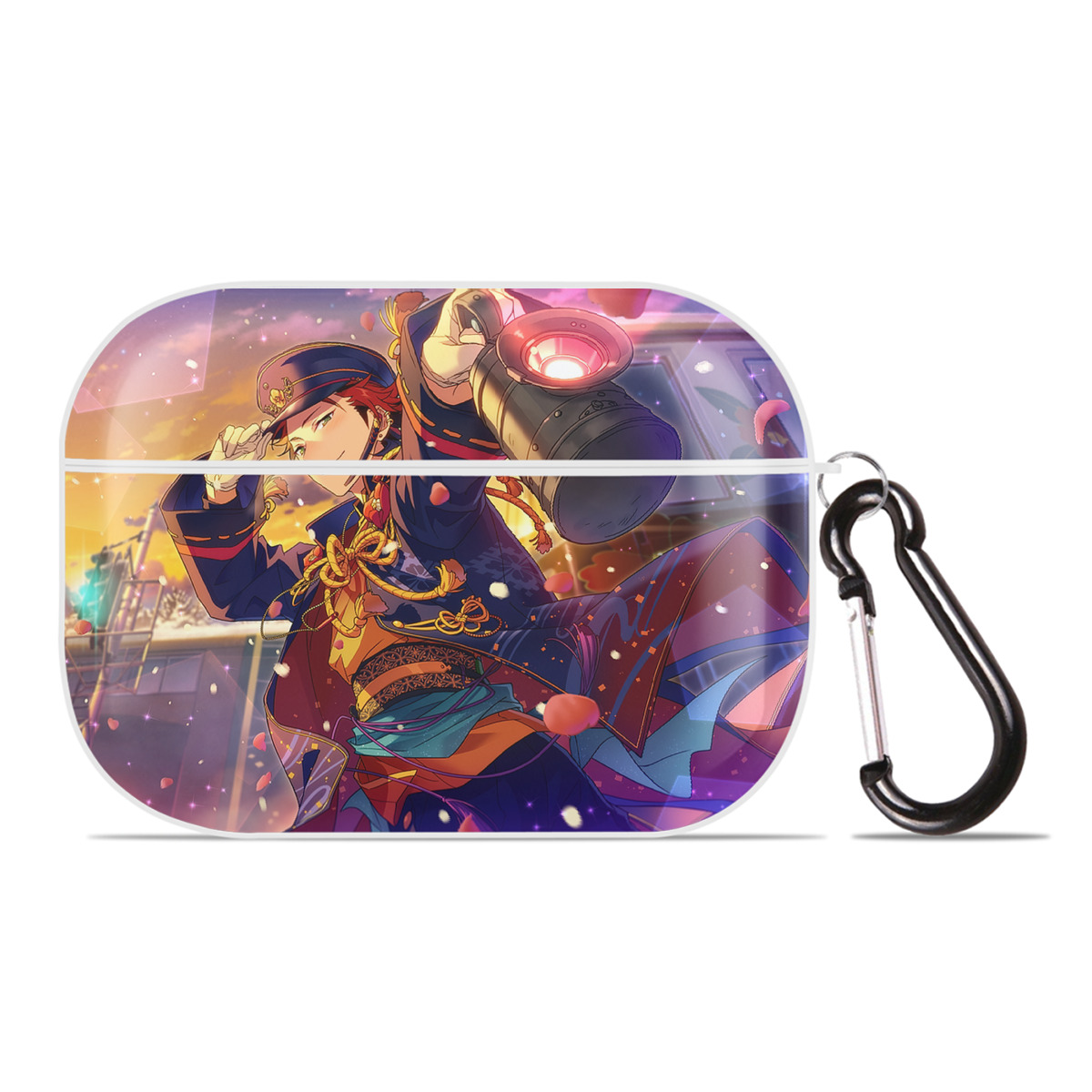 （画像用） あんさんぶるスターズ! Ensemble Stars 【AirPods Pro用】ハードシェル保護ケース 耐衝撃・防指紋・カラビナ付き商品仕様