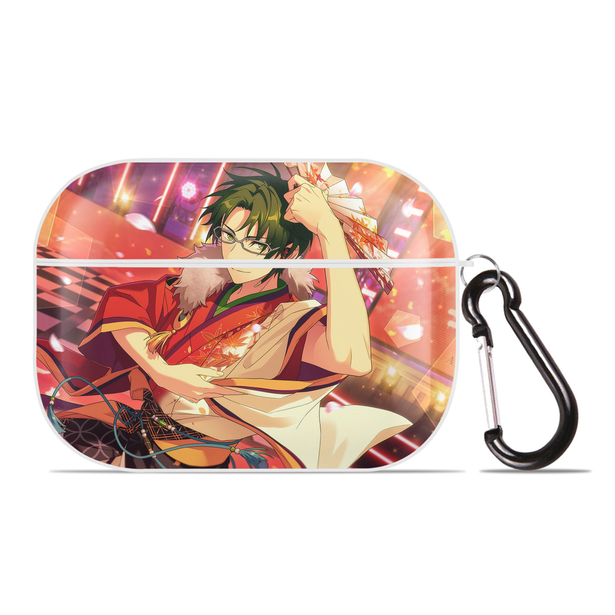 （画像用） あんさんぶるスターズ! Ensemble Stars 【AirPods Pro用】ハードシェル保護ケース 耐衝撃・防指紋・カラビナ付き商品仕様