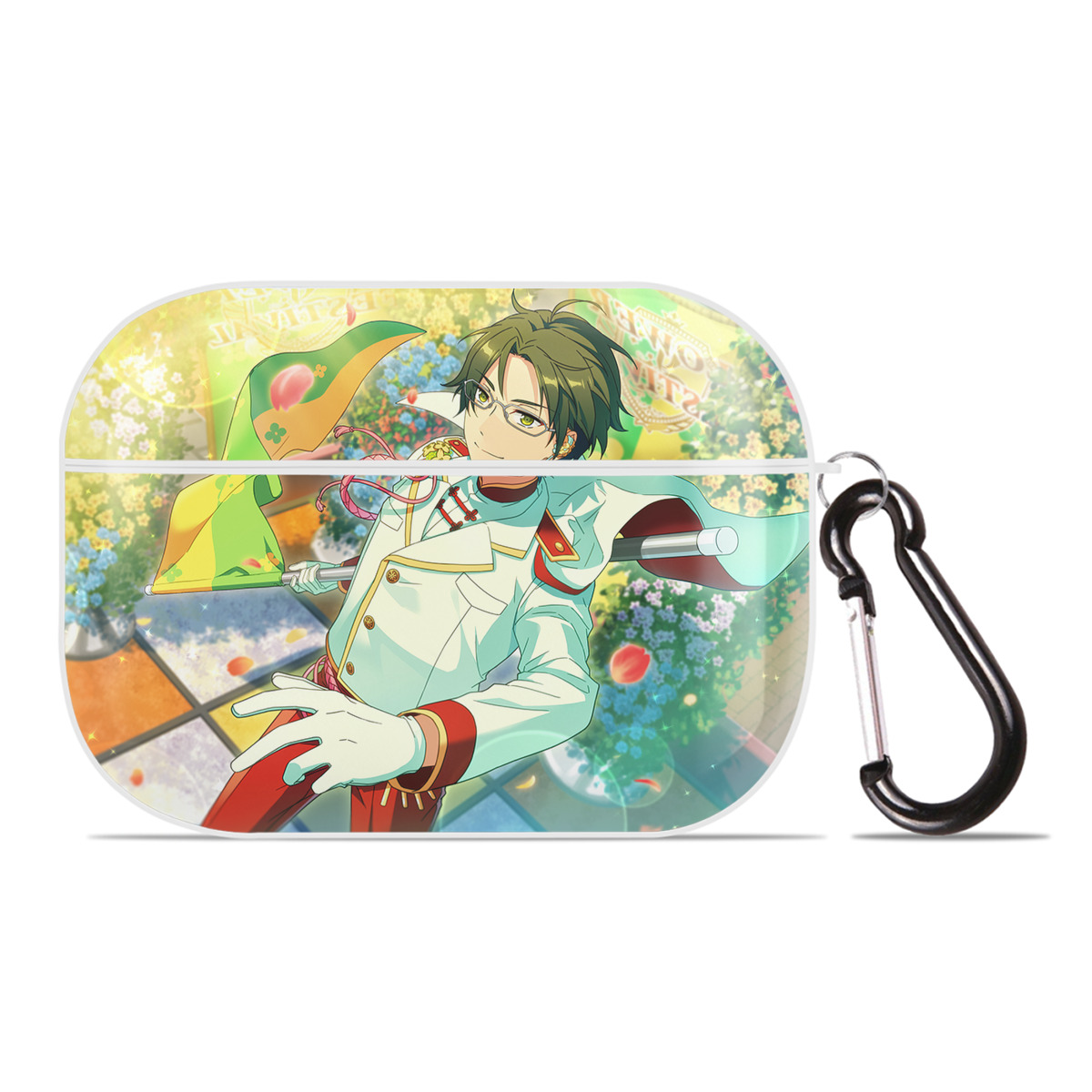 （画像用） あんさんぶるスターズ! Ensemble Stars 【AirPods Pro用】ハードシェル保護ケース 耐衝撃・防指紋・カラビナ付き商品仕様