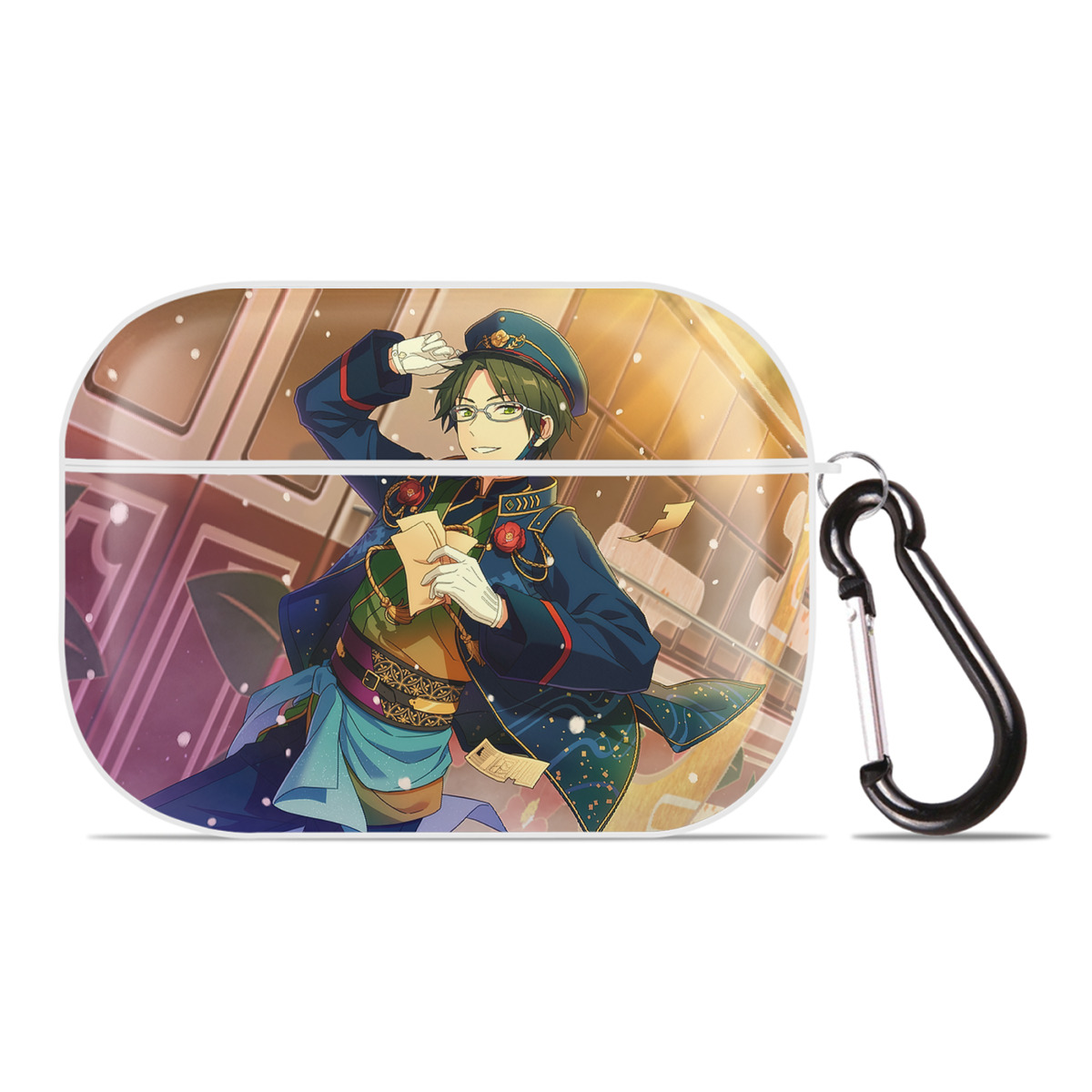 （画像用） あんさんぶるスターズ! Ensemble Stars 【AirPods Pro用】ハードシェル保護ケース 耐衝撃・防指紋・カラビナ付き商品仕様