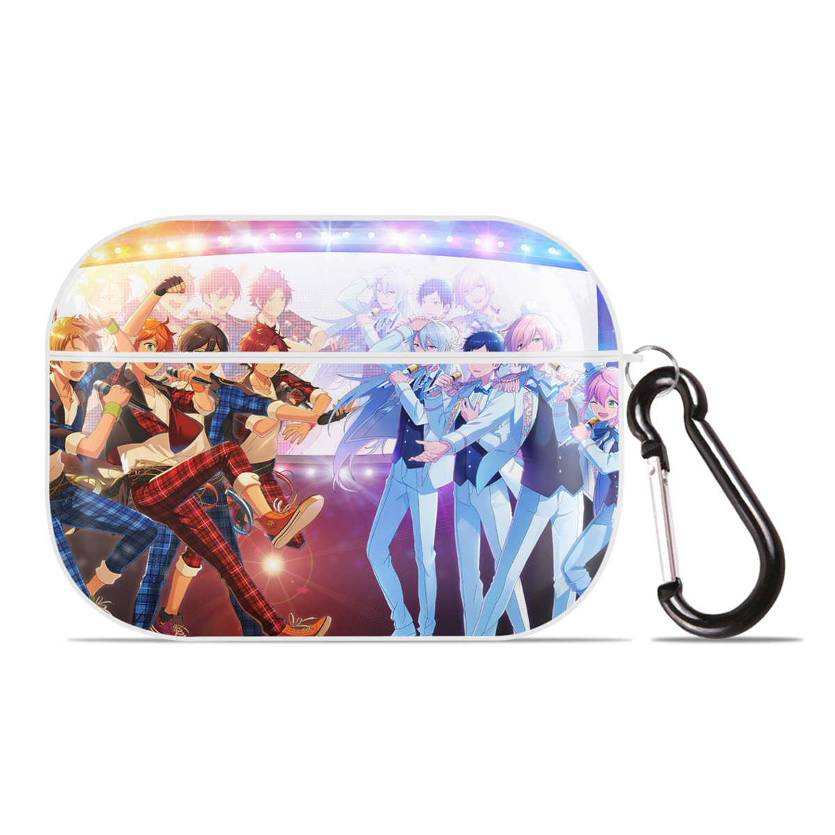 （画像用） あんさんぶるスターズ! Ensemble Stars 【AirPods Pro用】ハードシェル保護ケース 耐衝撃・防指紋・カラビナ付き商品仕様