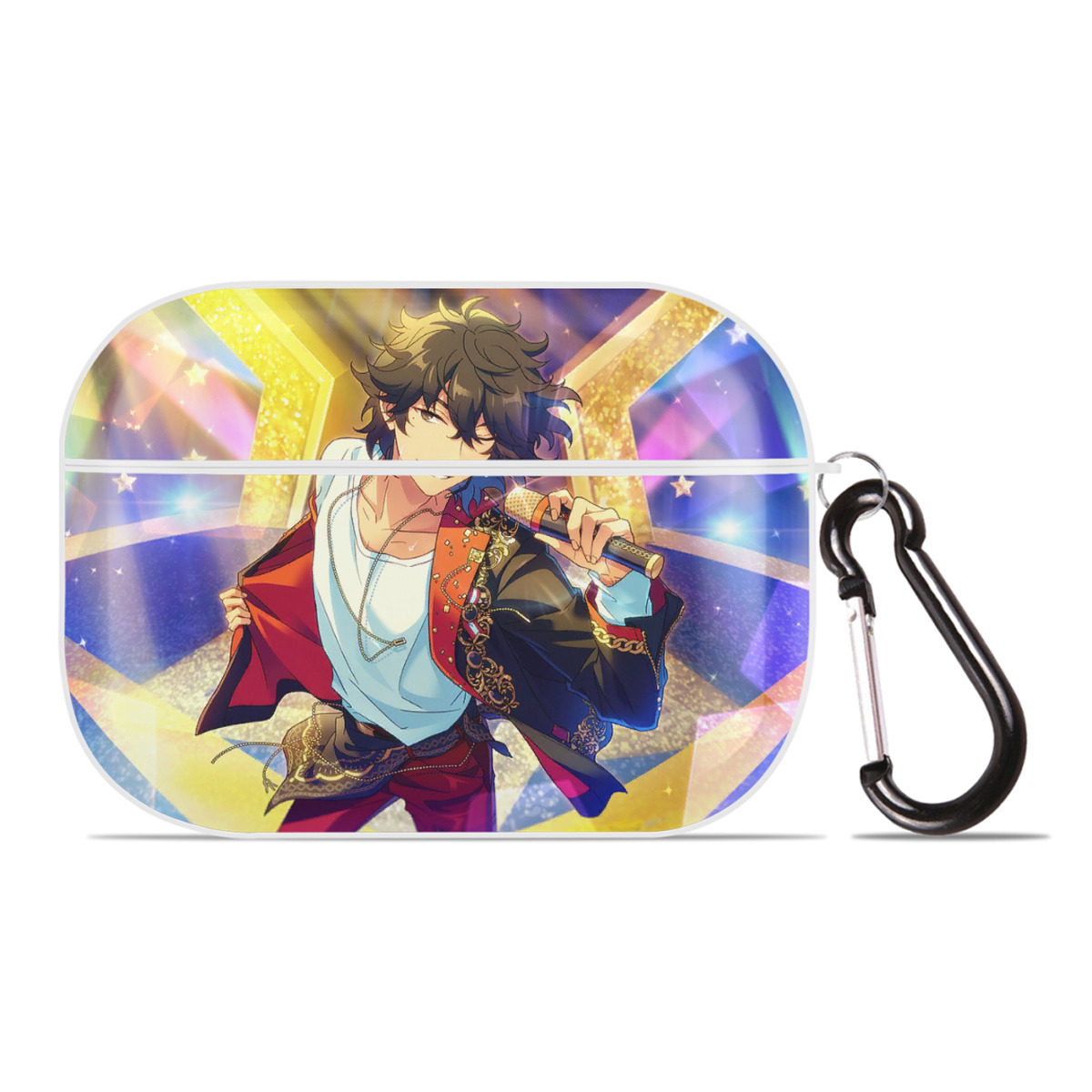 （画像用） あんさんぶるスターズ! Ensemble Stars 【AirPods Pro用】ハードシェル保護ケース 耐衝撃・防指紋・カラビナ付き商品仕様