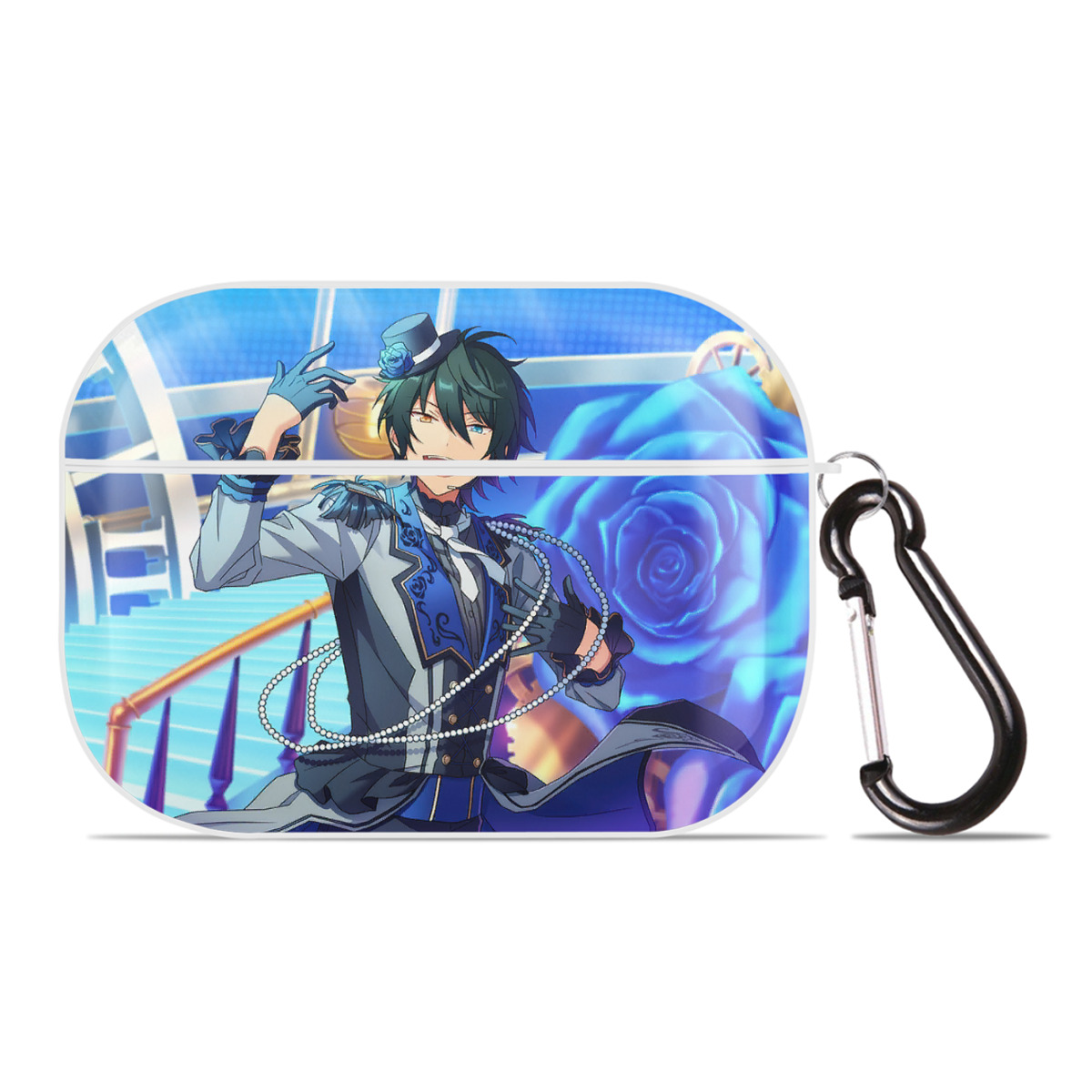 （画像用） あんさんぶるスターズ! Ensemble Stars 【AirPods Pro用】ハードシェル保護ケース 耐衝撃・防指紋・カラビナ付き商品仕様