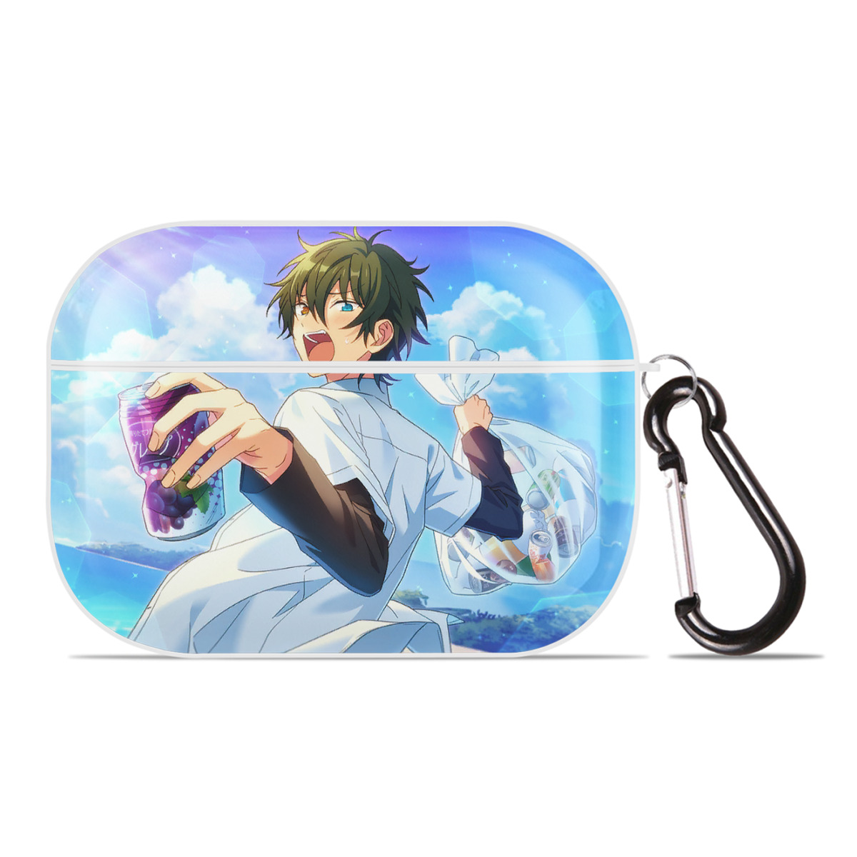 （画像用） あんさんぶるスターズ! Ensemble Stars 【AirPods Pro用】ハードシェル保護ケース 耐衝撃・防指紋・カラビナ付き商品仕様