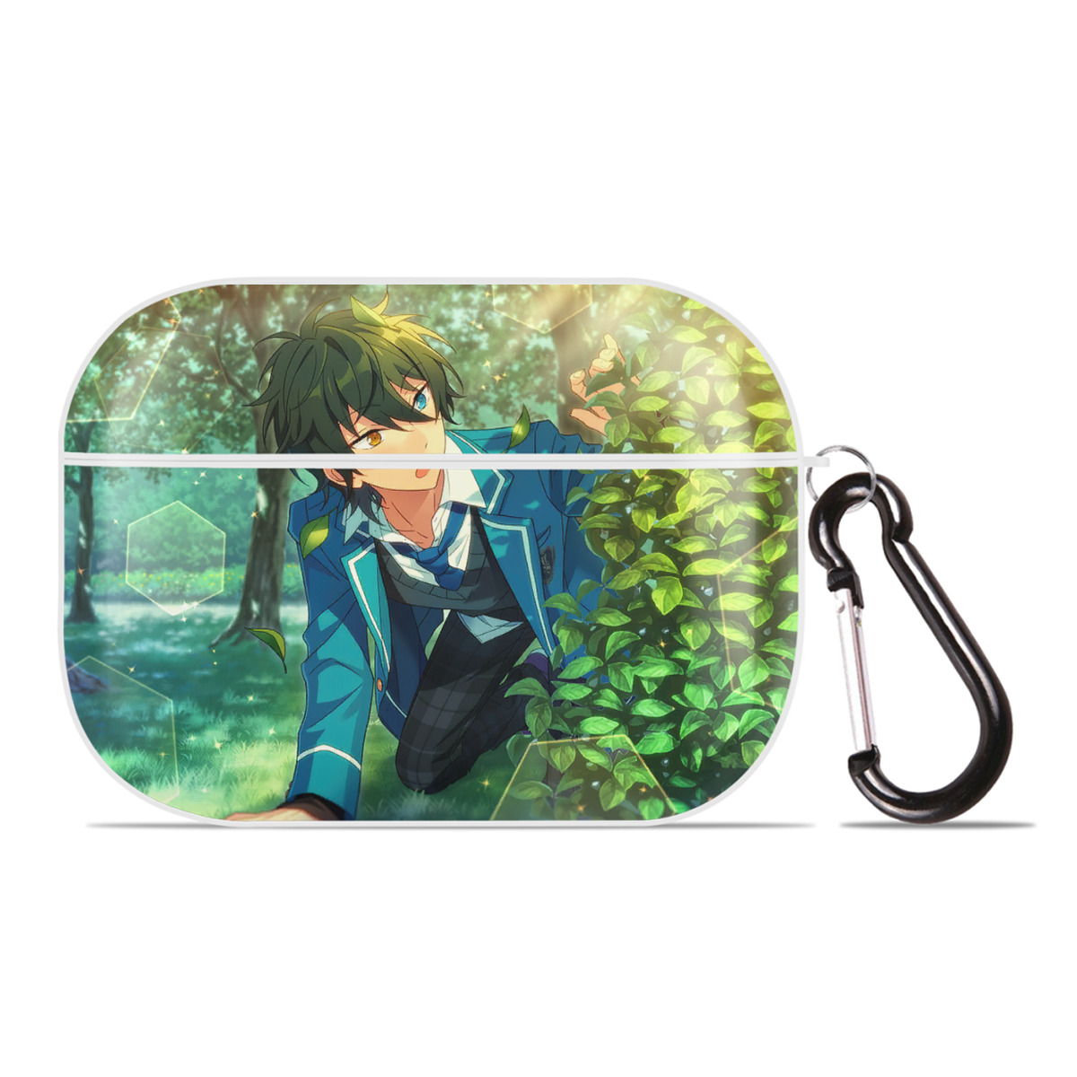 （画像用） あんさんぶるスターズ! Ensemble Stars 【AirPods Pro用】ハードシェル保護ケース 耐衝撃・防指紋・カラビナ付き商品仕様