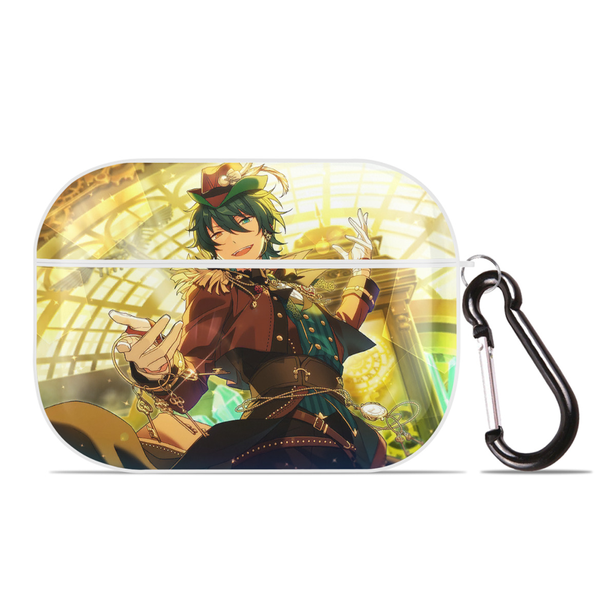 （画像用） あんさんぶるスターズ! Ensemble Stars 【AirPods Pro用】ハードシェル保護ケース 耐衝撃・防指紋・カラビナ付き商品仕様