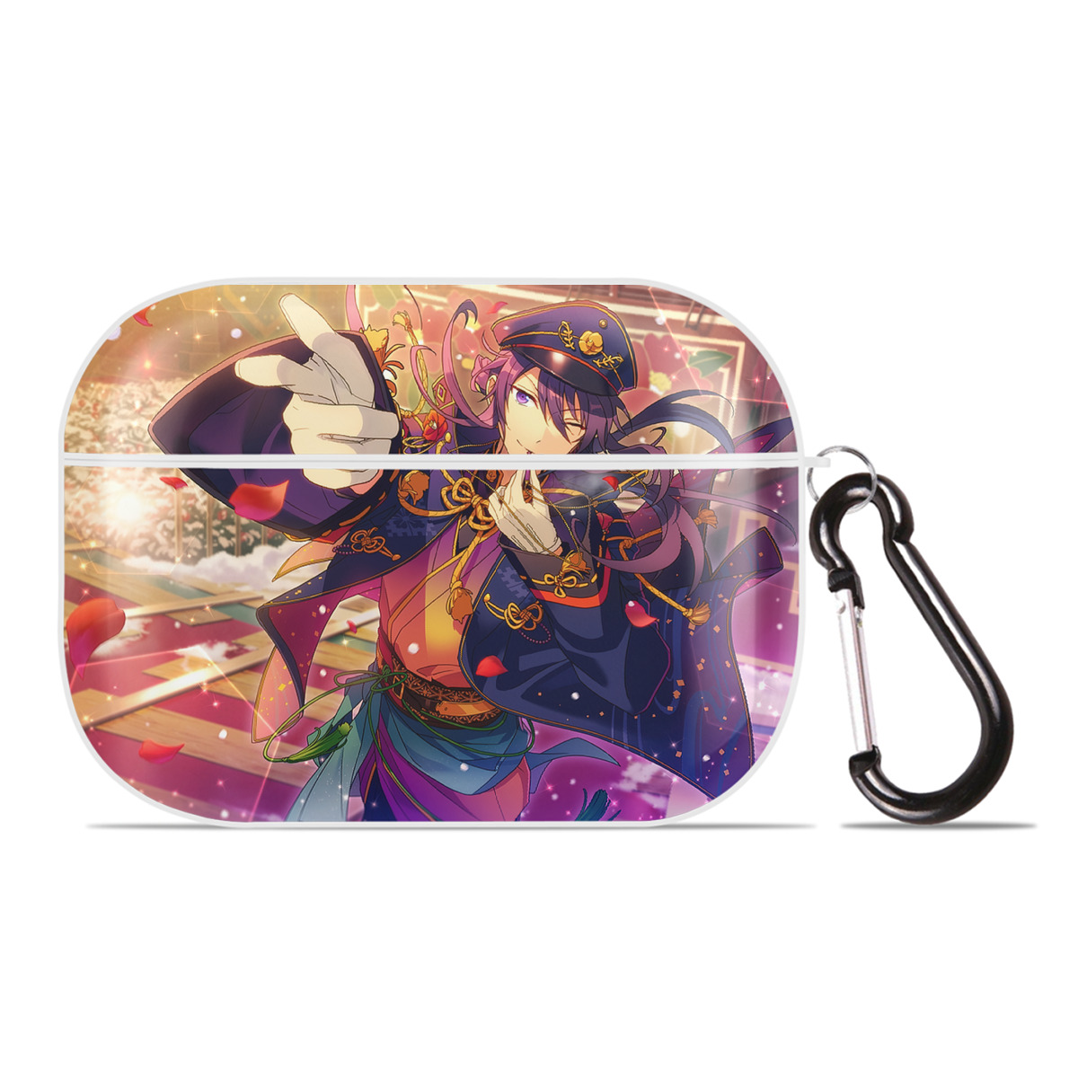（画像用） あんさんぶるスターズ! Ensemble Stars 【AirPods Pro用】ハードシェル保護ケース 耐衝撃・防指紋・カラビナ付き商品仕様