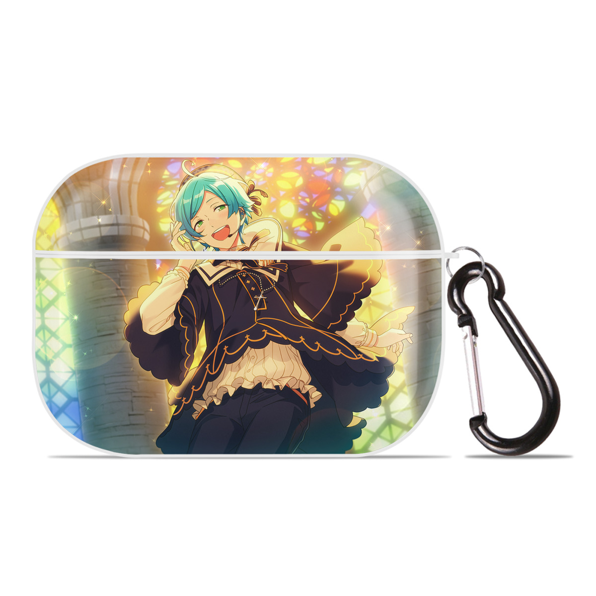 （画像用） あんさんぶるスターズ! Ensemble Stars 【AirPods Pro用】ハードシェル保護ケース 耐衝撃・防指紋・カラビナ付き商品仕様