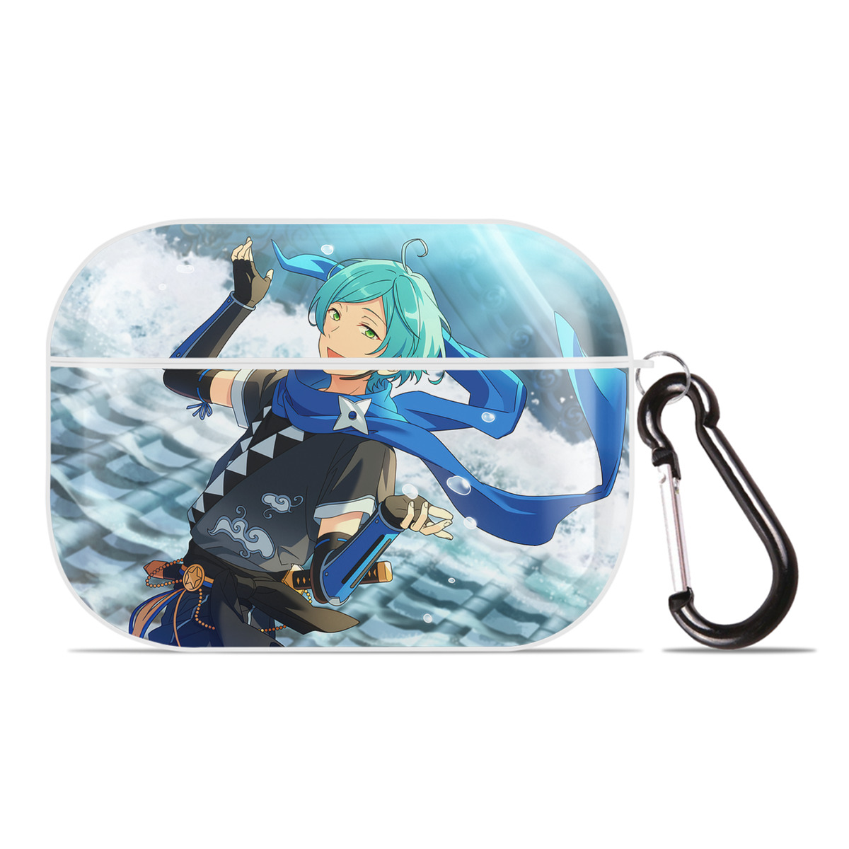 （画像用） あんさんぶるスターズ! Ensemble Stars 【AirPods Pro用】ハードシェル保護ケース 耐衝撃・防指紋・カラビナ付き商品仕様