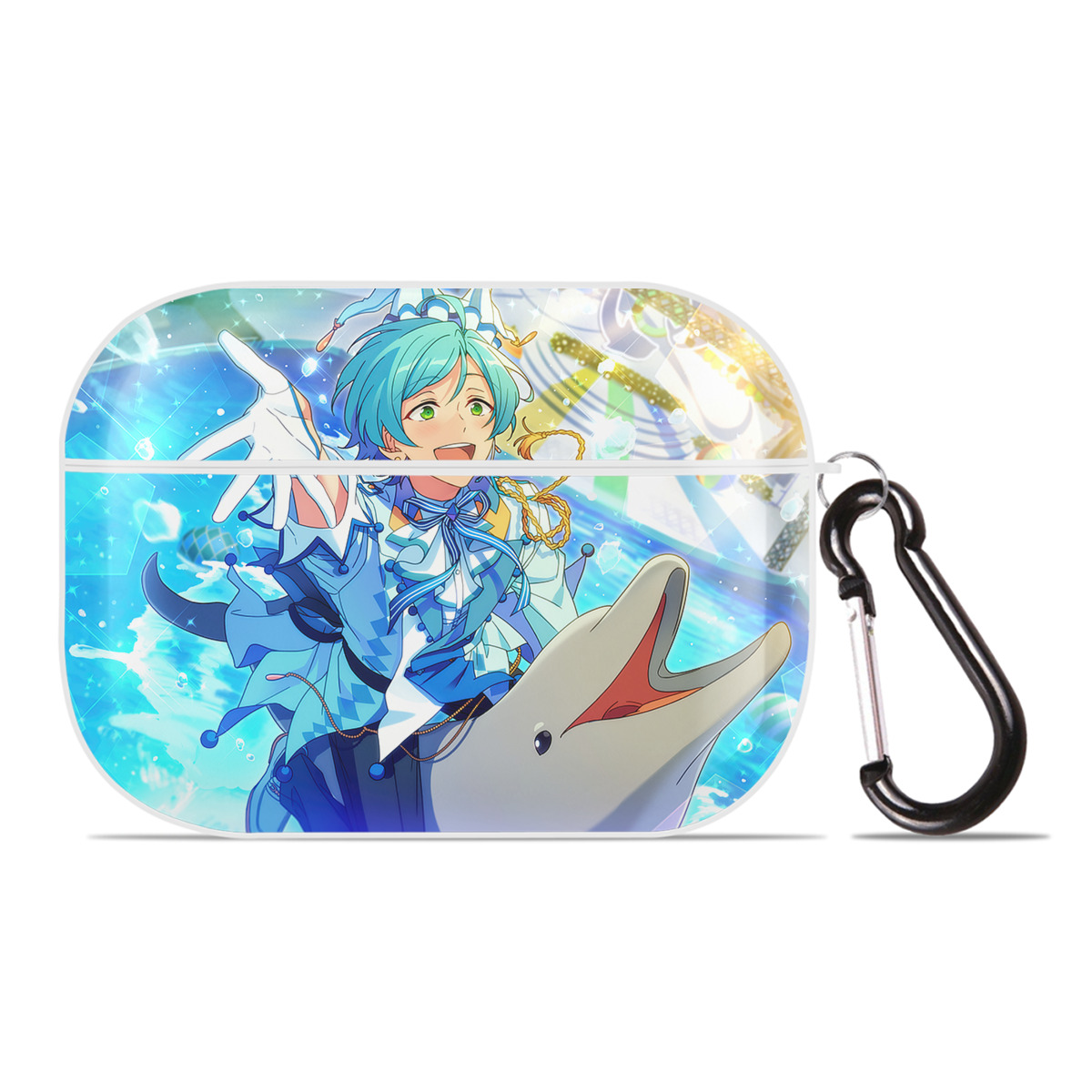 （画像用） あんさんぶるスターズ! Ensemble Stars 【AirPods Pro用】ハードシェル保護ケース 耐衝撃・防指紋・カラビナ付き商品仕様
