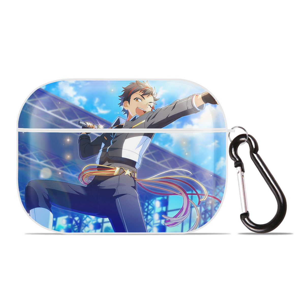 （画像用） あんさんぶるスターズ! Ensemble Stars 【AirPods Pro用】ハードシェル保護ケース 耐衝撃・防指紋・カラビナ付き商品仕様
