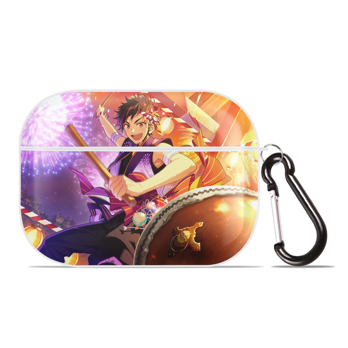 （画像用） あんさんぶるスターズ! Ensemble Stars 【AirPods Pro用】ハードシェル保護ケース 耐衝撃・防指紋・カラビナ付き商品仕様