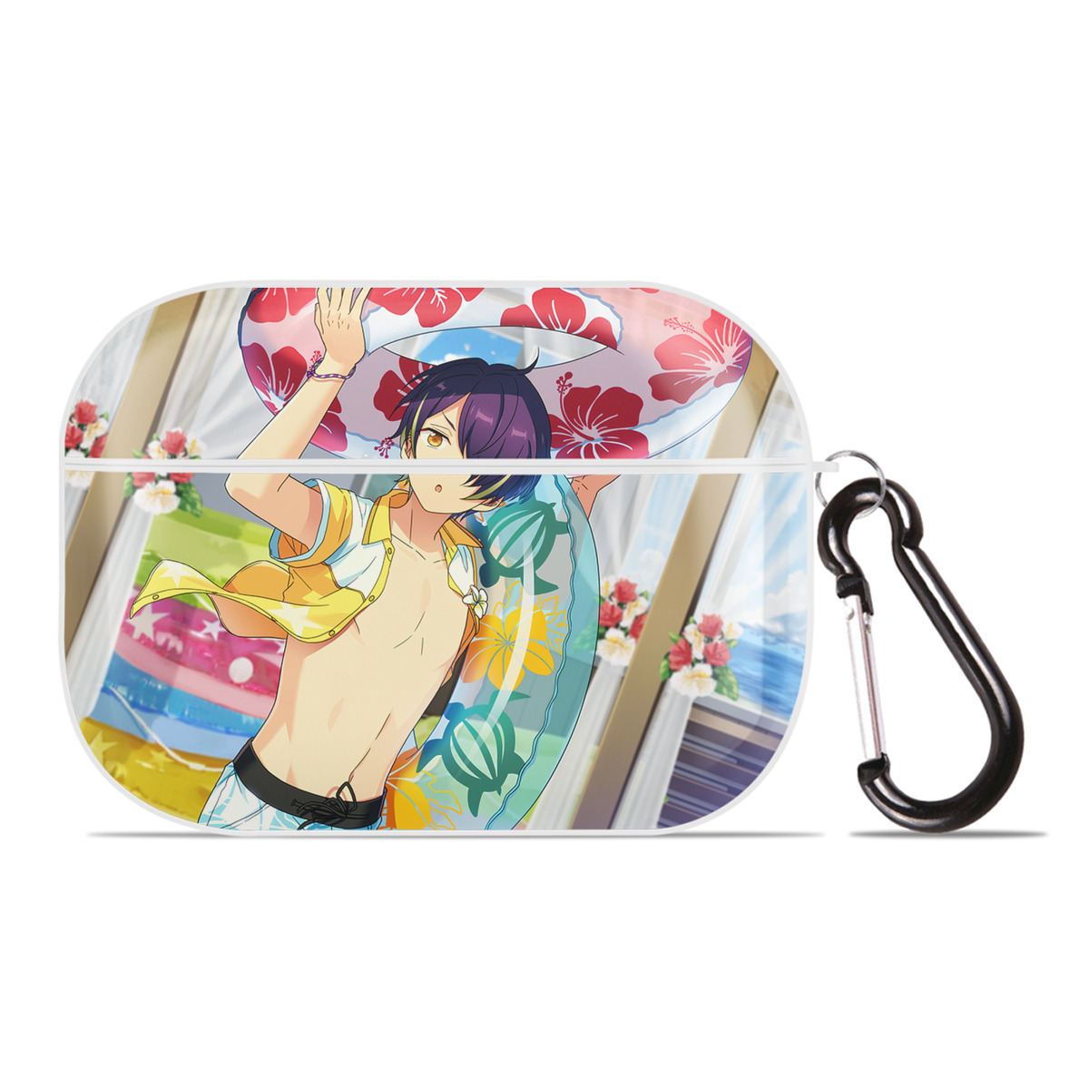 （画像用） あんさんぶるスターズ! Ensemble Stars 【AirPods Pro用】ハードシェル保護ケース 耐衝撃・防指紋・カラビナ付き商品仕様