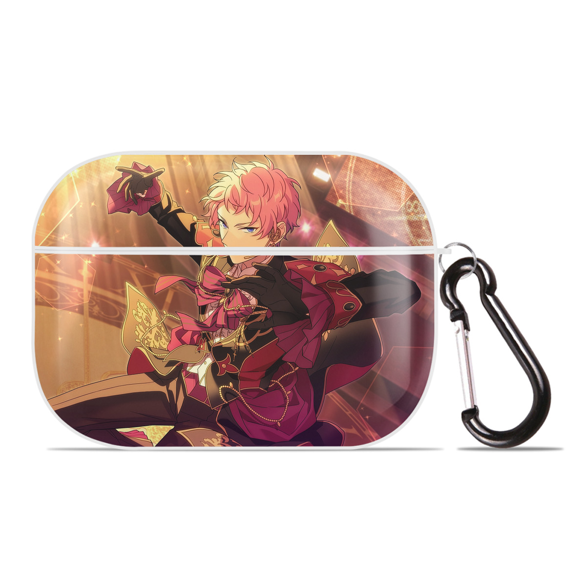 （画像用） あんさんぶるスターズ! Ensemble Stars 【AirPods Pro用】ハードシェル保護ケース 耐衝撃・防指紋・カラビナ付き商品仕様