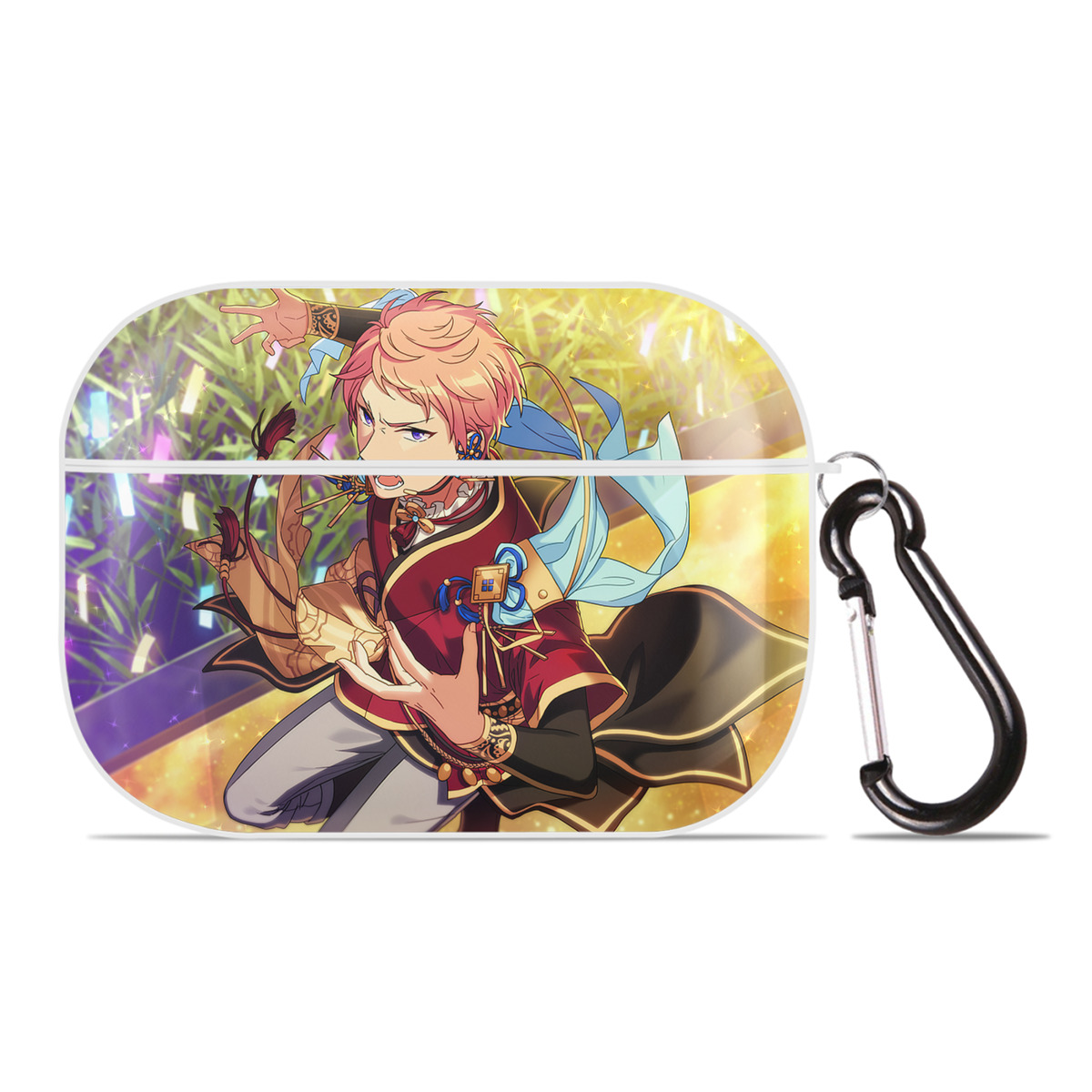 （画像用） あんさんぶるスターズ! Ensemble Stars 【AirPods Pro用】ハードシェル保護ケース 耐衝撃・防指紋・カラビナ付き商品仕様