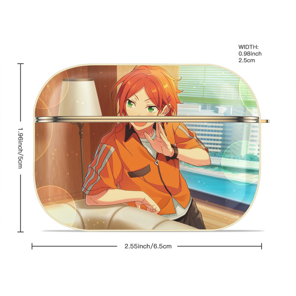 あんさんぶるスターズ! Ensemble Stars 【AirPods Pro用】ハードシェル保護ケース｜耐衝撃・防指紋・カラビナ付き商品仕様