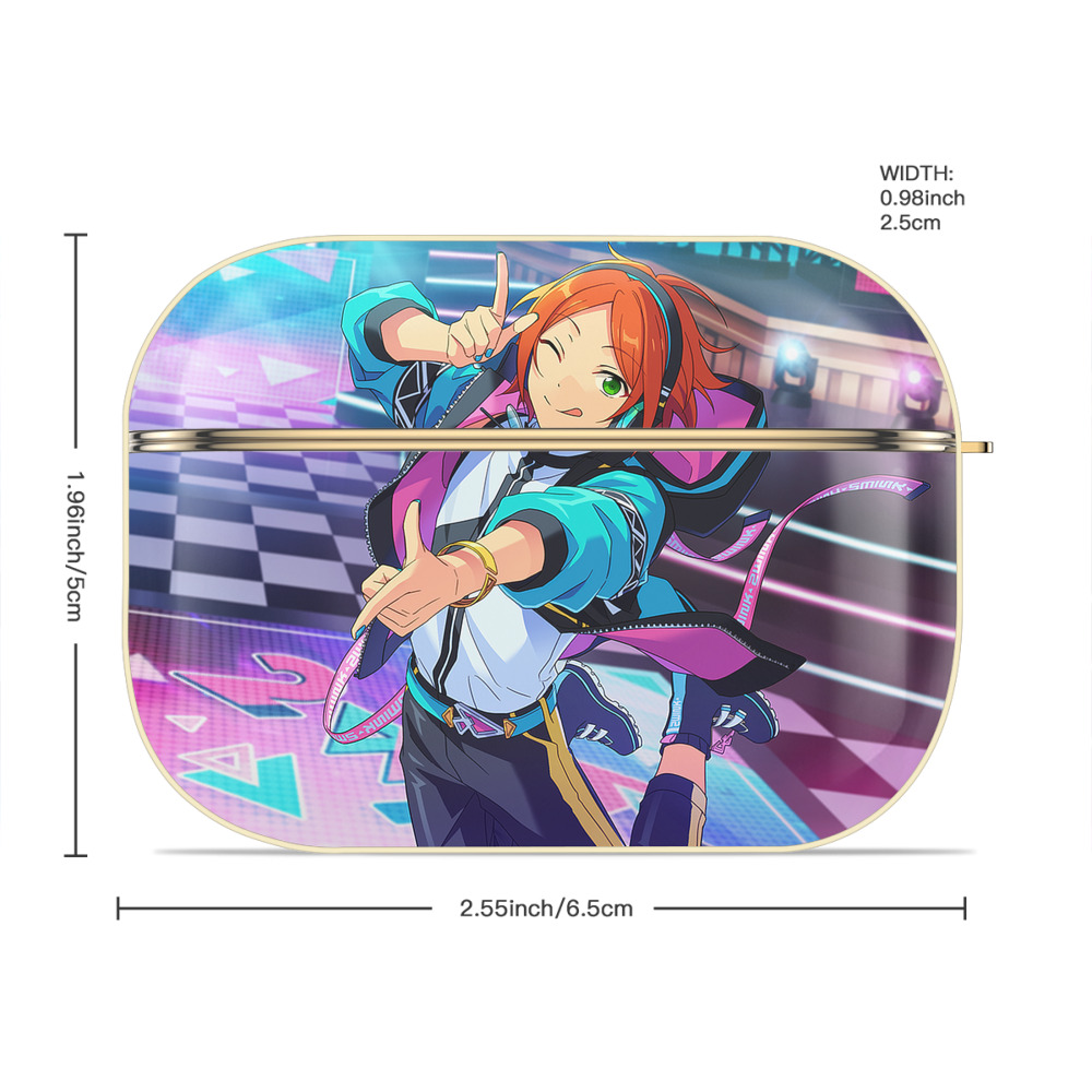 あんさんぶるスターズ! Ensemble Stars 【AirPods Pro用】ハードシェル保護ケース｜耐衝撃・防指紋・カラビナ付き商品仕様