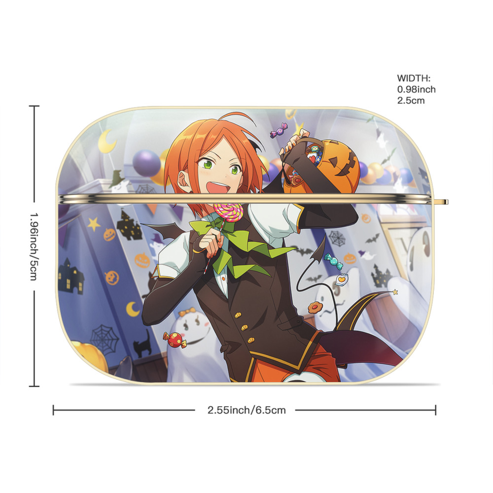 あんさんぶるスターズ! Ensemble Stars 【AirPods Pro用】ハードシェル保護ケース｜耐衝撃・防指紋・カラビナ付き商品仕様