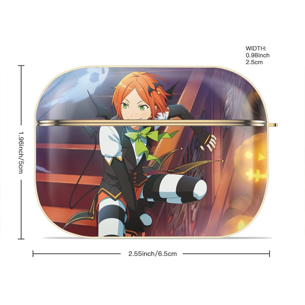 あんさんぶるスターズ! Ensemble Stars 【AirPods Pro用】ハードシェル保護ケース｜耐衝撃・防指紋・カラビナ付き商品仕様
